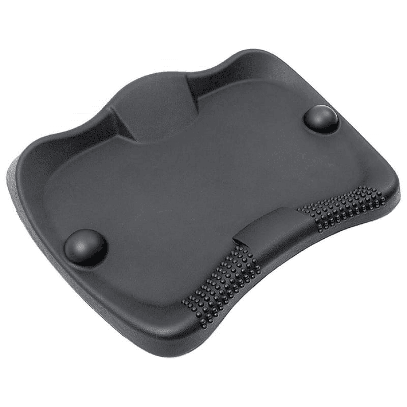 La alfombra antifatiga es esencial para trabajar parado de pie en tu standing desk. Te proporciona un inmenso alivio de presión para las articulaciones al ponerte de pie. Sentirás la diferencia de inmediato al usarlo. Tiene un diseño ergonómico con diferentes puntos de alivio de presión.