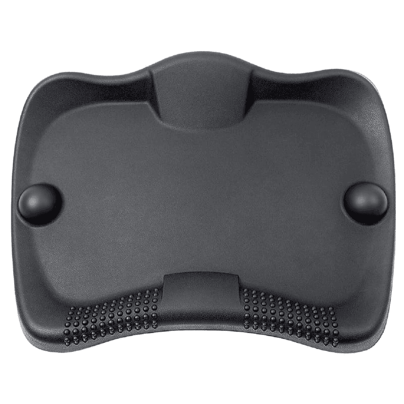 La alfombra antifatiga es esencial para trabajar parado de pie en tu standing desk. Te proporciona un inmenso alivio de presión para las articulaciones al ponerte de pie. Sentirás la diferencia de inmediato al usarlo. Tiene un diseño ergonómico con diferentes puntos de alivio de presión.