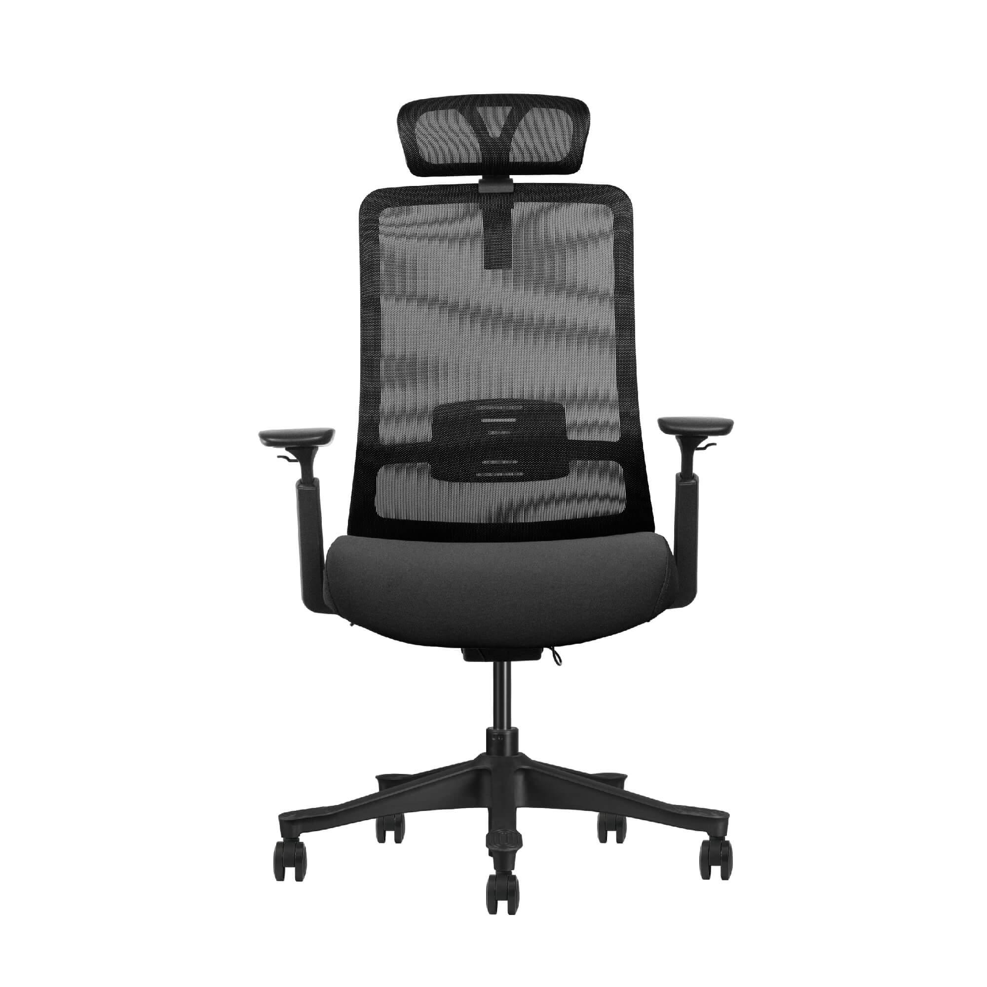 Silla ergonómica de home office con un diseño moderno, respaldar de malla y asiento de espuma moldeada de alta densidad de 8cm de grueso. Esta silla brinda una comodidad extrema y un excelente soporte para toda la espalda. Diseñado especialmente para profesionales que pasan muchas horas al día sentados frente a una computadora.