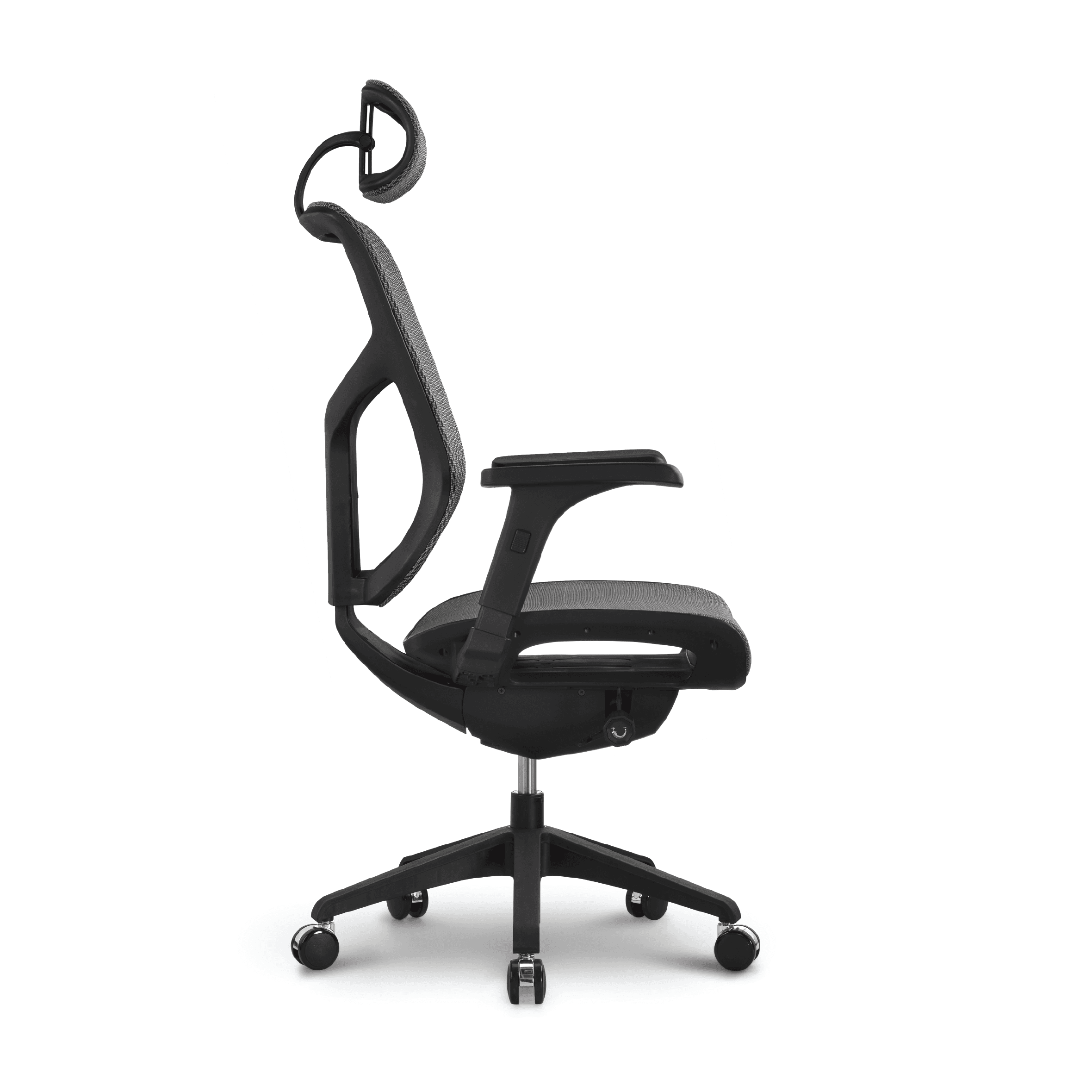 Silla ergonómica para el home office con acabado de malla completa (asiento y respaldar), moderna, altamente ajustable y súper cómoda. Diseñado especialmente para personas que pasan muchas horas trabajando frente a la computadora. Brinda un excelente soporte para toda la espalda ayudándote a mantener una buena postura. Reduce la tensión de las piernas con un diseño que permite una mejor circulación. Construido con materiales de alta calidad y una mall transpirable especial que te mantiene fresco todo el día.