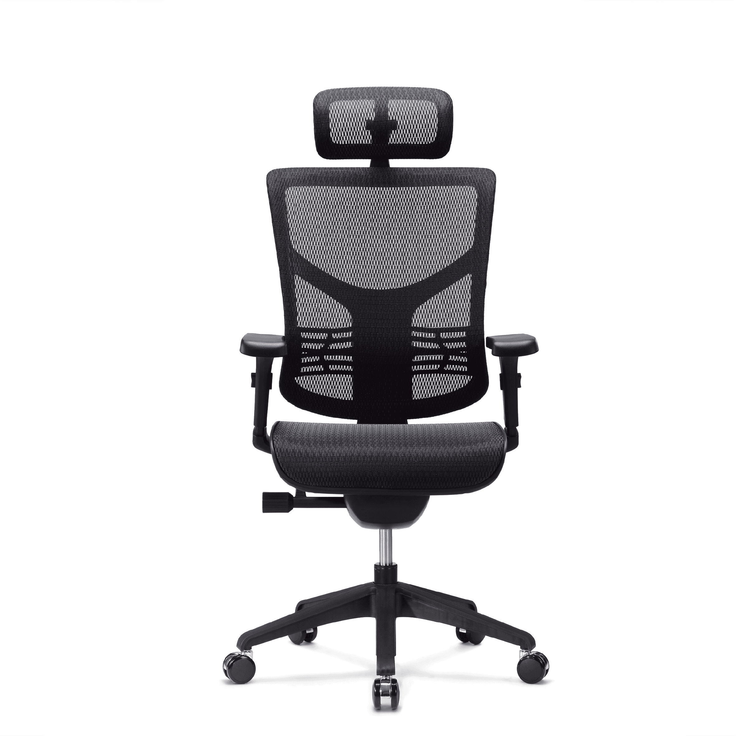 Silla ergonómica para el home office con acabado de malla completa (asiento y respaldar), moderna, altamente ajustable y súper cómoda. Diseñado especialmente para personas que pasan muchas horas trabajando frente a la computadora. Brinda un excelente soporte para toda la espalda ayudándote a mantener una buena postura. Reduce la tensión de las piernas con un diseño que permite una mejor circulación. Construido con materiales de alta calidad y una mall transpirable especial que te mantiene fresco todo el día.