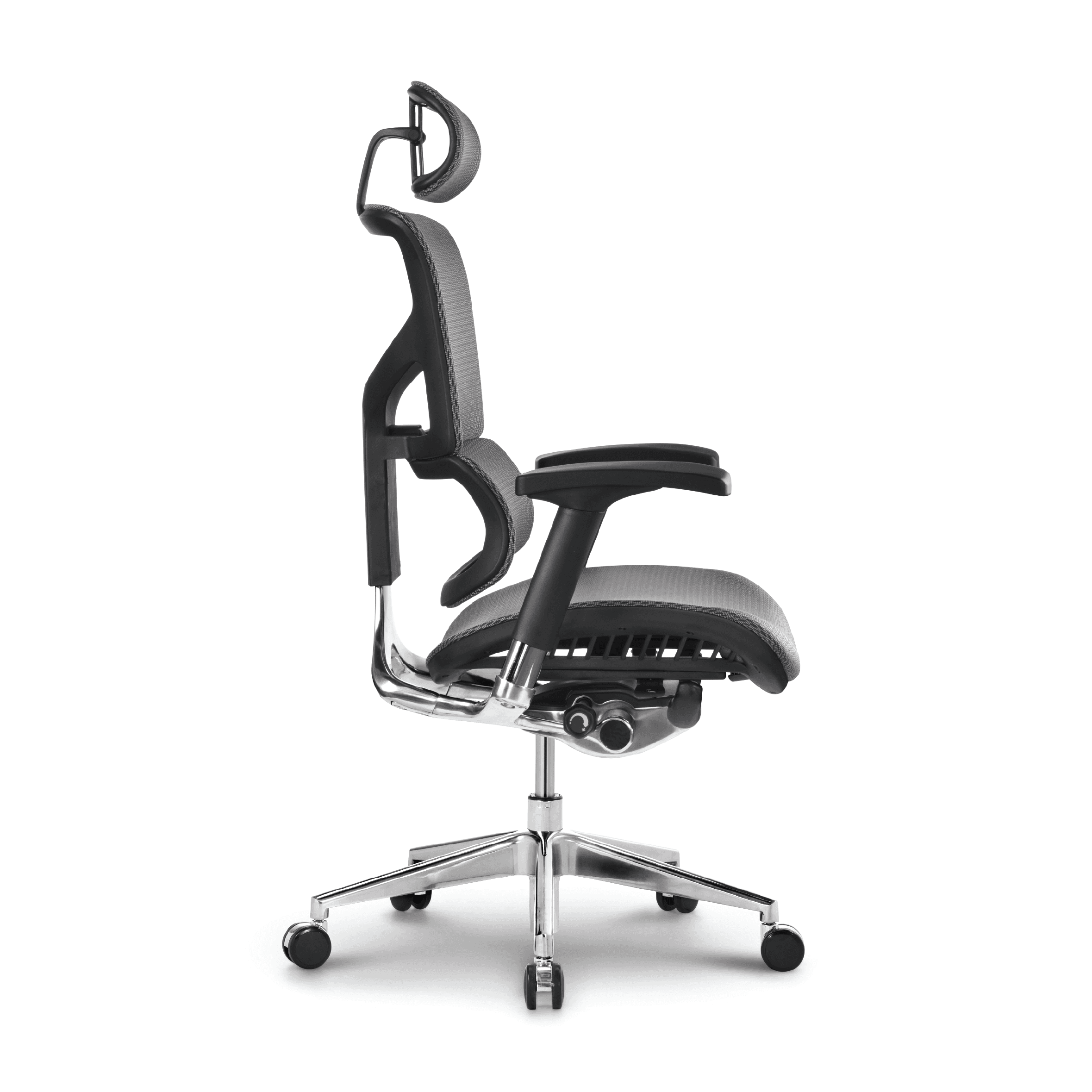 Silla ergonómica de home office para el profesional más exigente. Con su soporte lumbar dinámico, alta capacidad de ajuste / funcionalidad y su diseño centrado en el ser humano; la XTC proporciona un excelente soporte para toda la espalda ayudándote a mantener una mejor postura y un cuerpo más saludable. Construida con un marco trasero de aleación de aluminio sólido, materiales de la más alta calidad y una malla transpirable altamente resistente, esta silla te va a durar bastante tiempo. La mejor configuración de oficina no está completa sin la mejor silla.