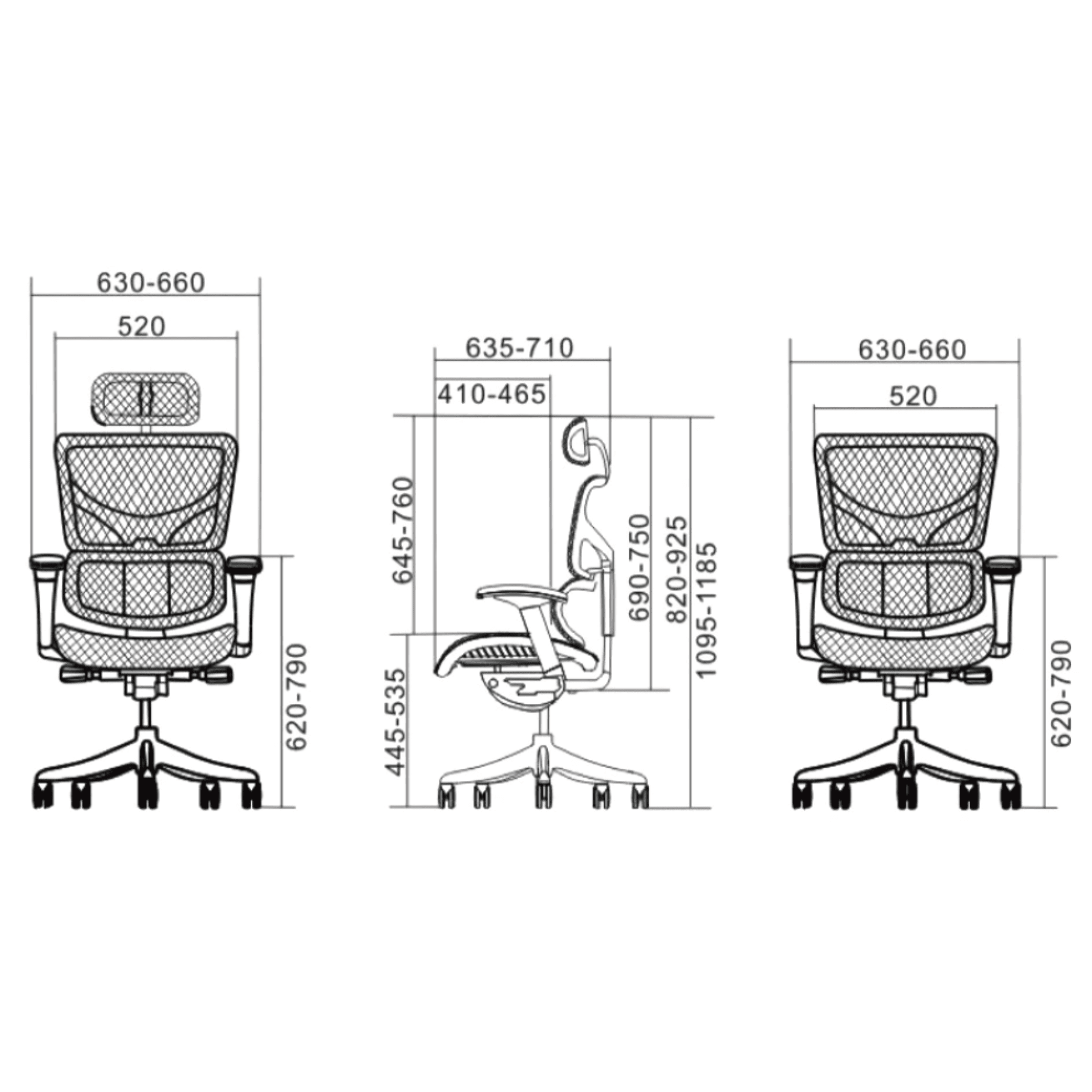 Silla ergonómica de home office para el profesional más exigente. Con su soporte lumbar dinámico, alta capacidad de ajuste / funcionalidad y su diseño centrado en el ser humano; la XTC proporciona un excelente soporte para toda la espalda ayudándote a mantener una mejor postura y un cuerpo más saludable. Construida con un marco trasero de aleación de aluminio sólido, materiales de la más alta calidad y una malla transpirable altamente resistente, esta silla te va a durar bastante tiempo. La mejor configuración de oficina no está completa sin la mejor silla.