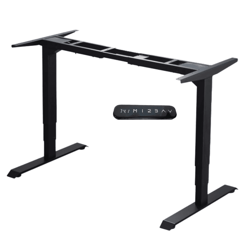 La base de altura ajustable doble motor X es la solución más potente y rápida con un diseño de patas triple etapa que le da mayor funcionalidad. Tiene un rango de movimiento de altura de 60-125 cm, capacidad de peso de hasta 140 kgs y una velocidad de 38 mm/s. Ideal para personas de estatura más baja o alta, para poner sobres grandes de hasta 220cm de largo y sobres pesados de madera sólida.