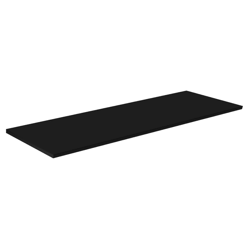 El sobre de mesa para tu standing desk. Hecho de MDF hidrófugo de 1 pulgada de grueso con un laminado de melamina de alta calidad.
