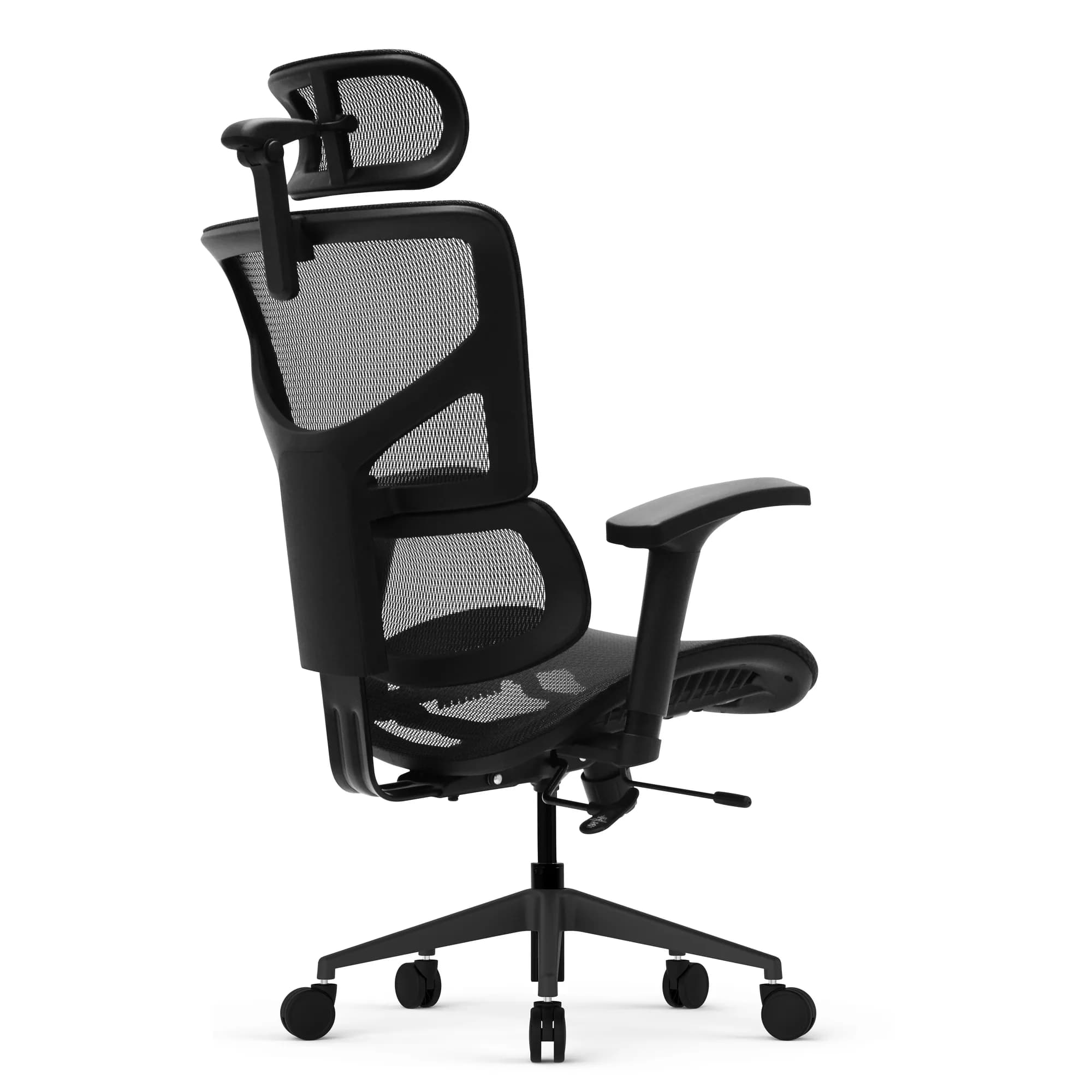 Silla ergonómica Asci - Malla Negra — image 4