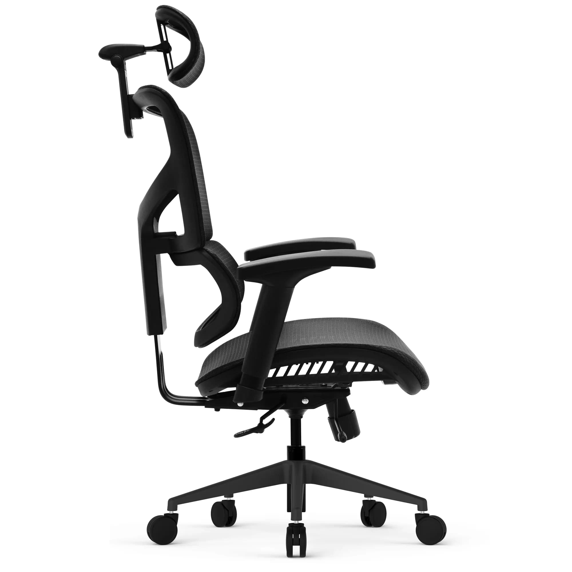 Silla ergonómica Asci - Malla Negra — image 3
