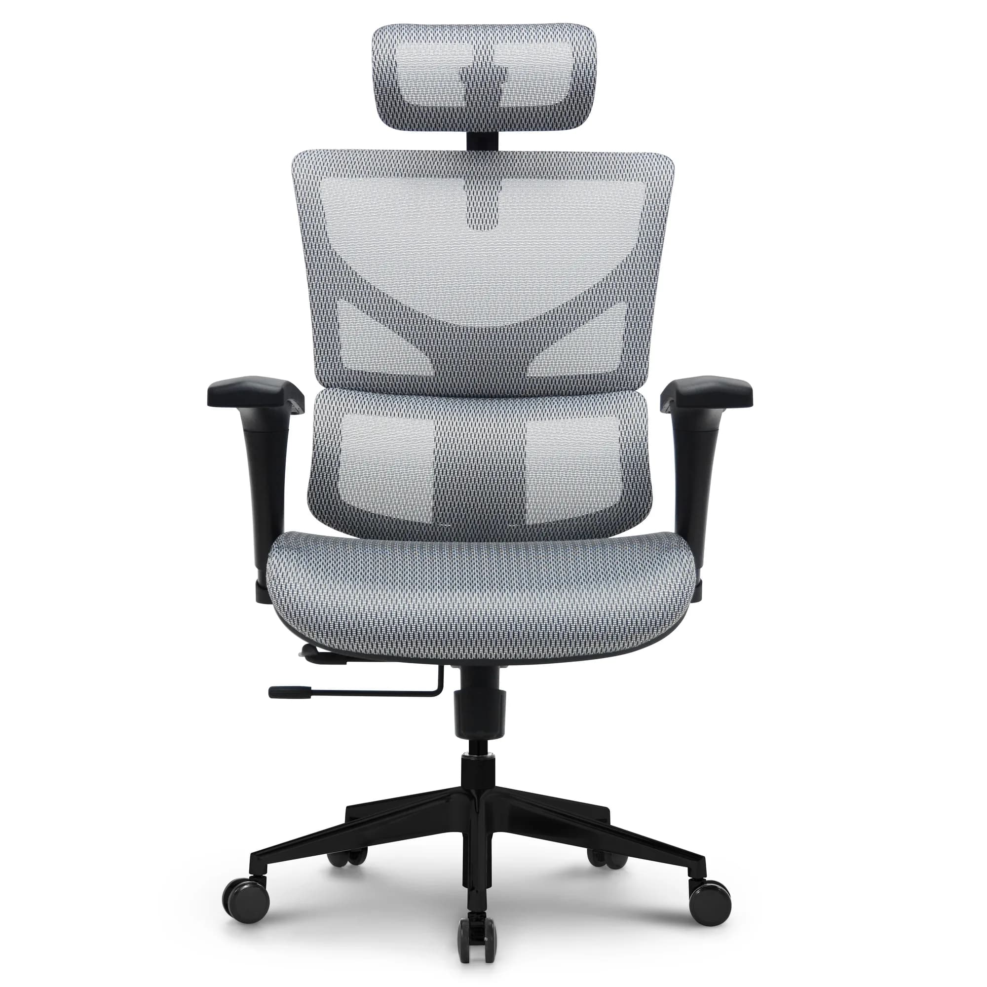 Silla ergonómica Asci - Malla Gris — image 2
