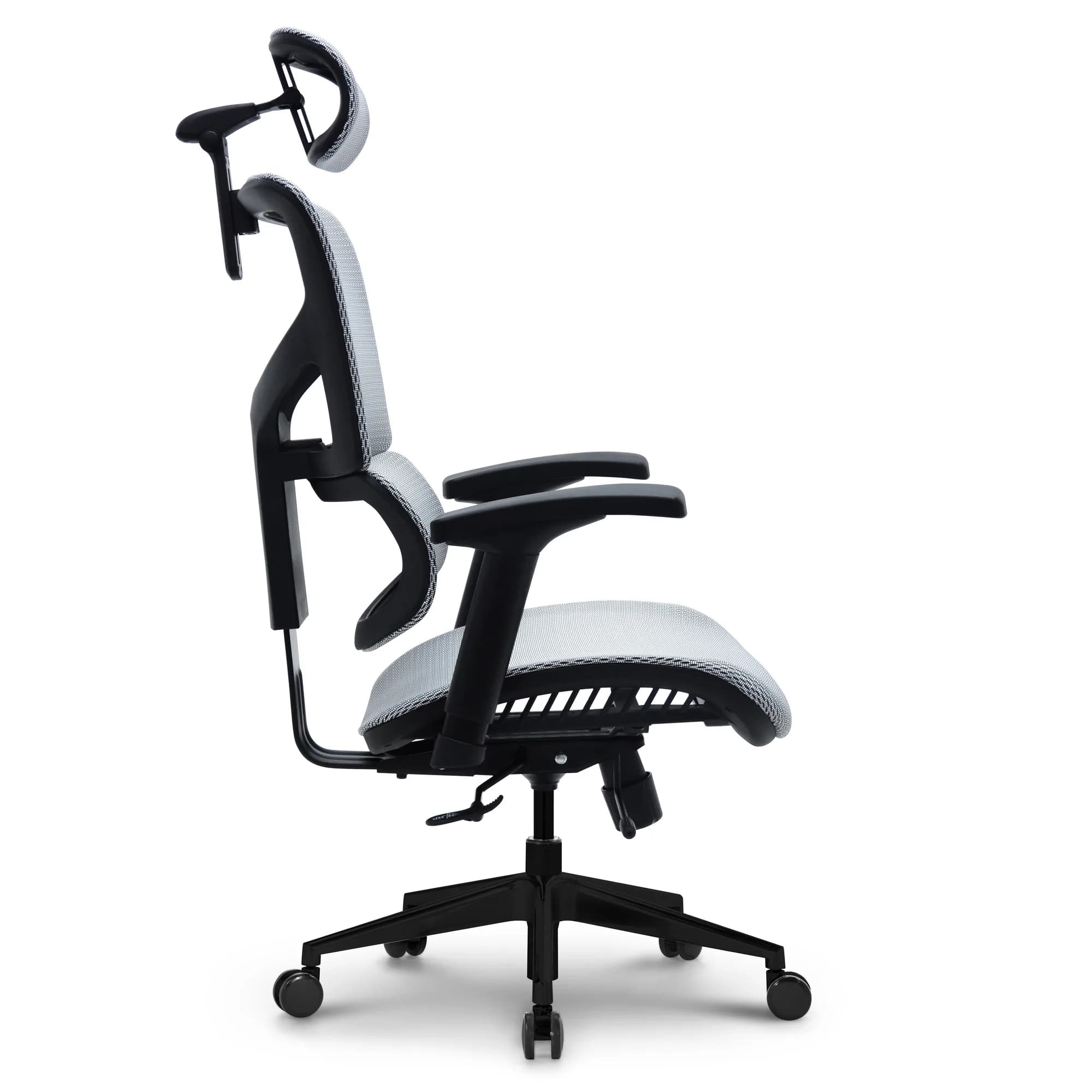 Silla ergonómica Asci - Malla Gris — image 3