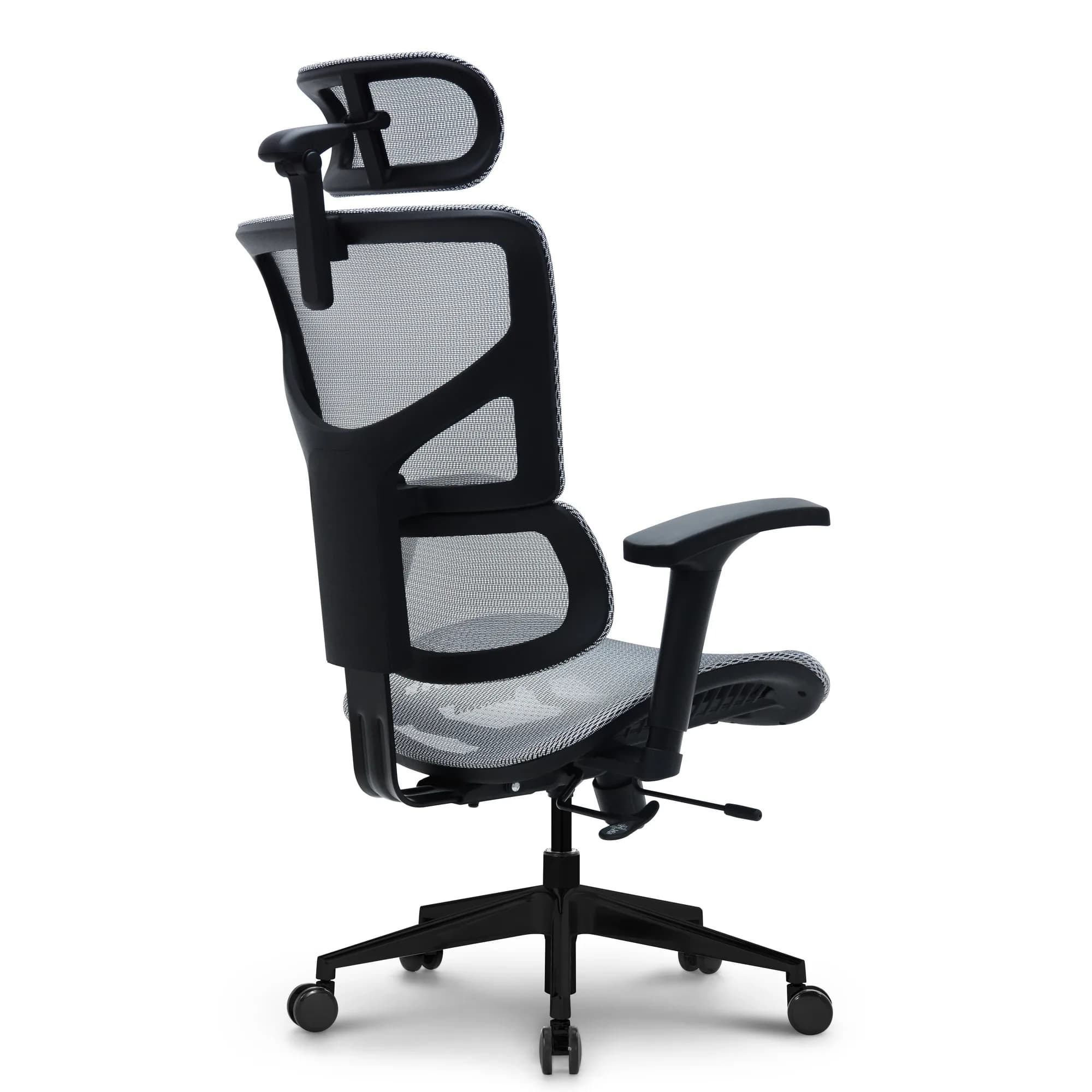 Silla ergonómica Asci - Malla Gris — image 4