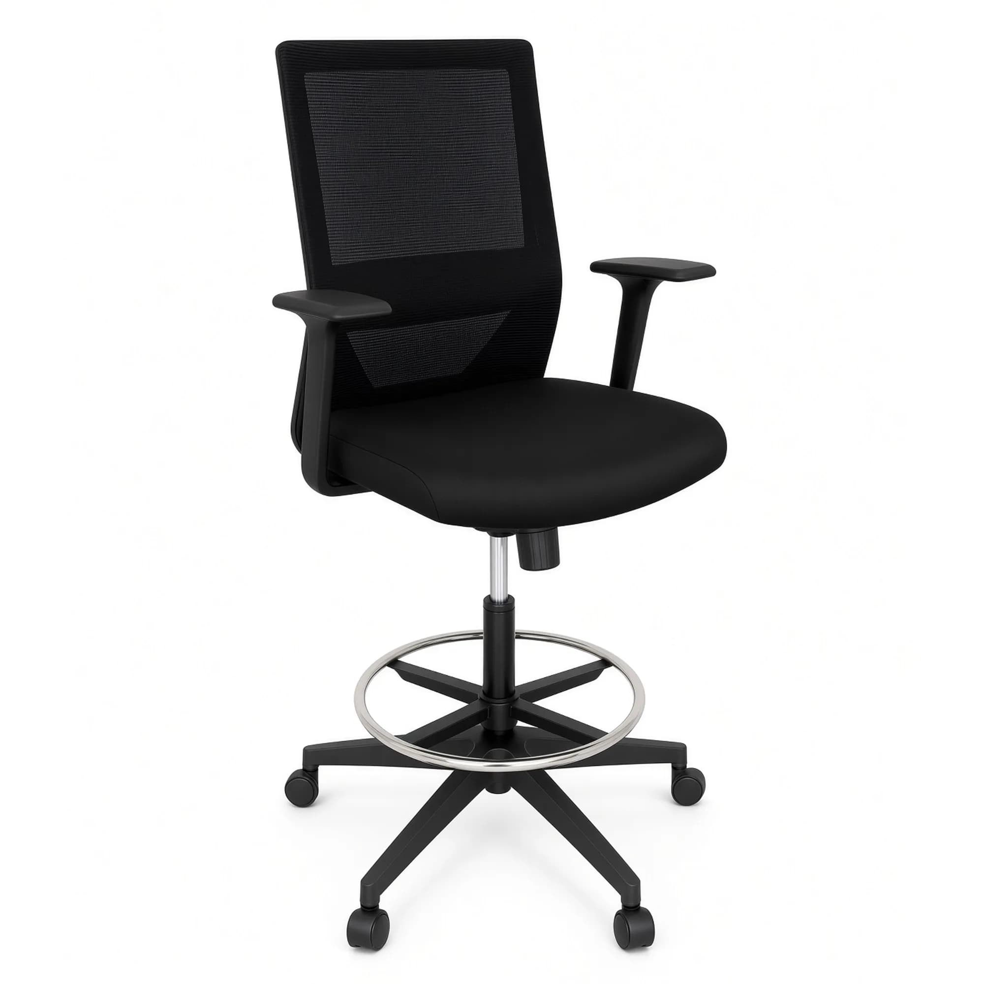 Silla de cajero Vigor - Negro — image 1