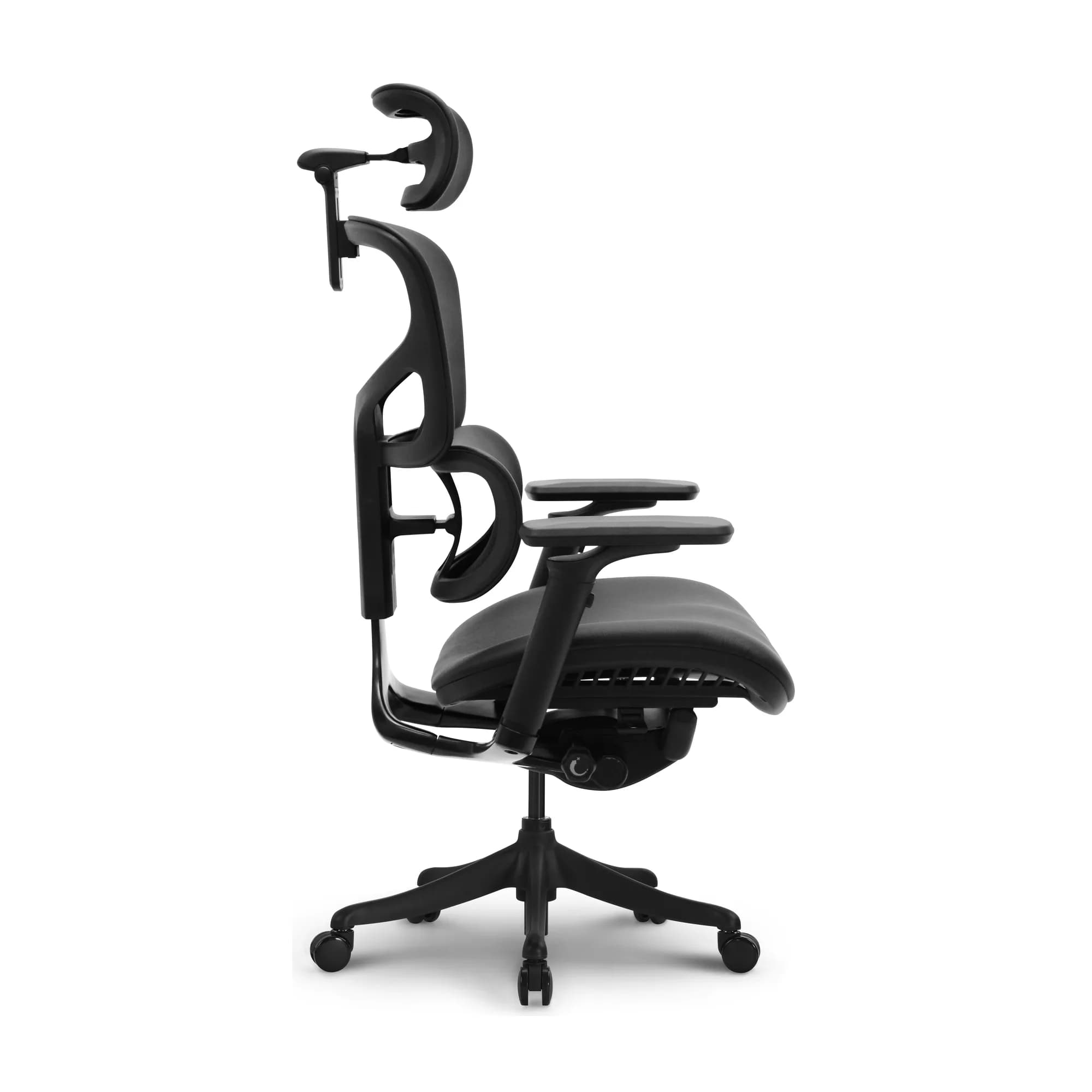 Silla ergonómica XTCv2 Obsidian - Cuero Negro — image 3