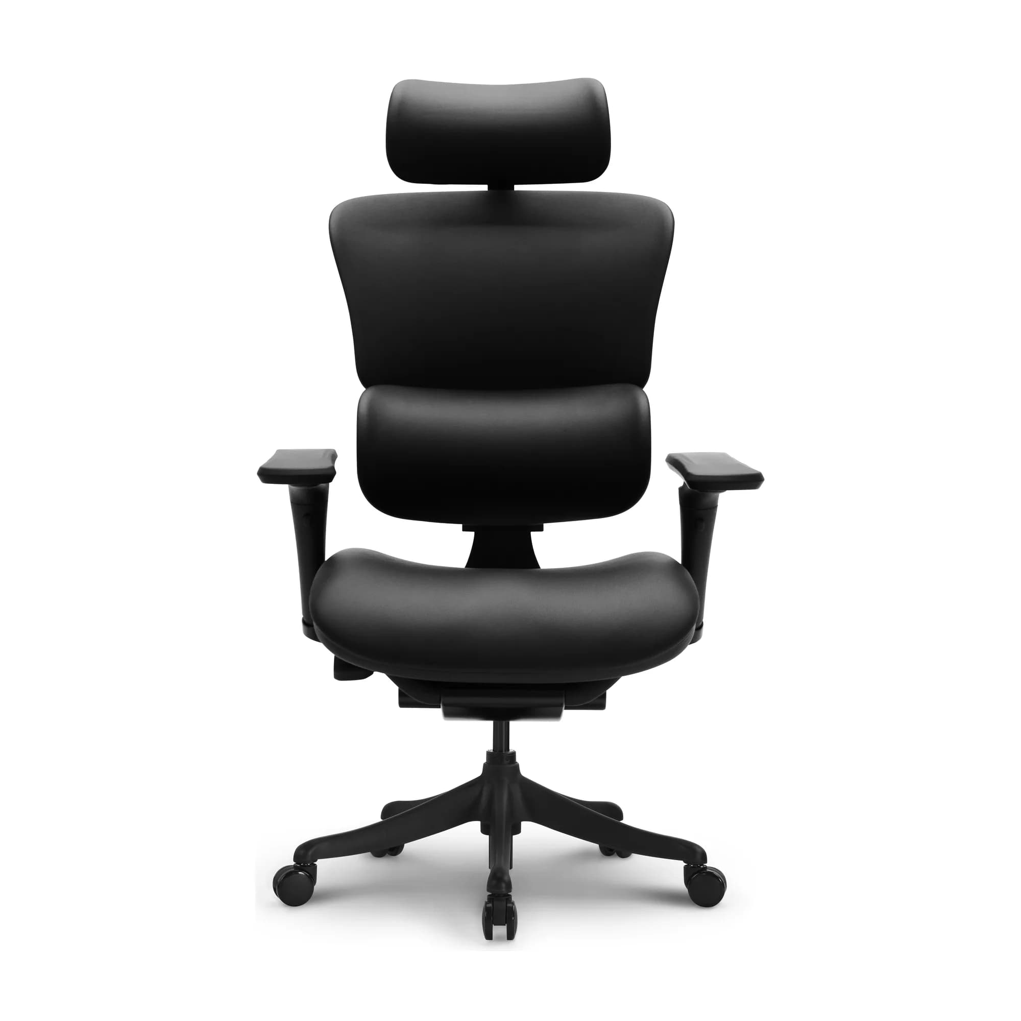 Silla ergonómica XTCv2 Obsidian - Cuero Negro — image 2