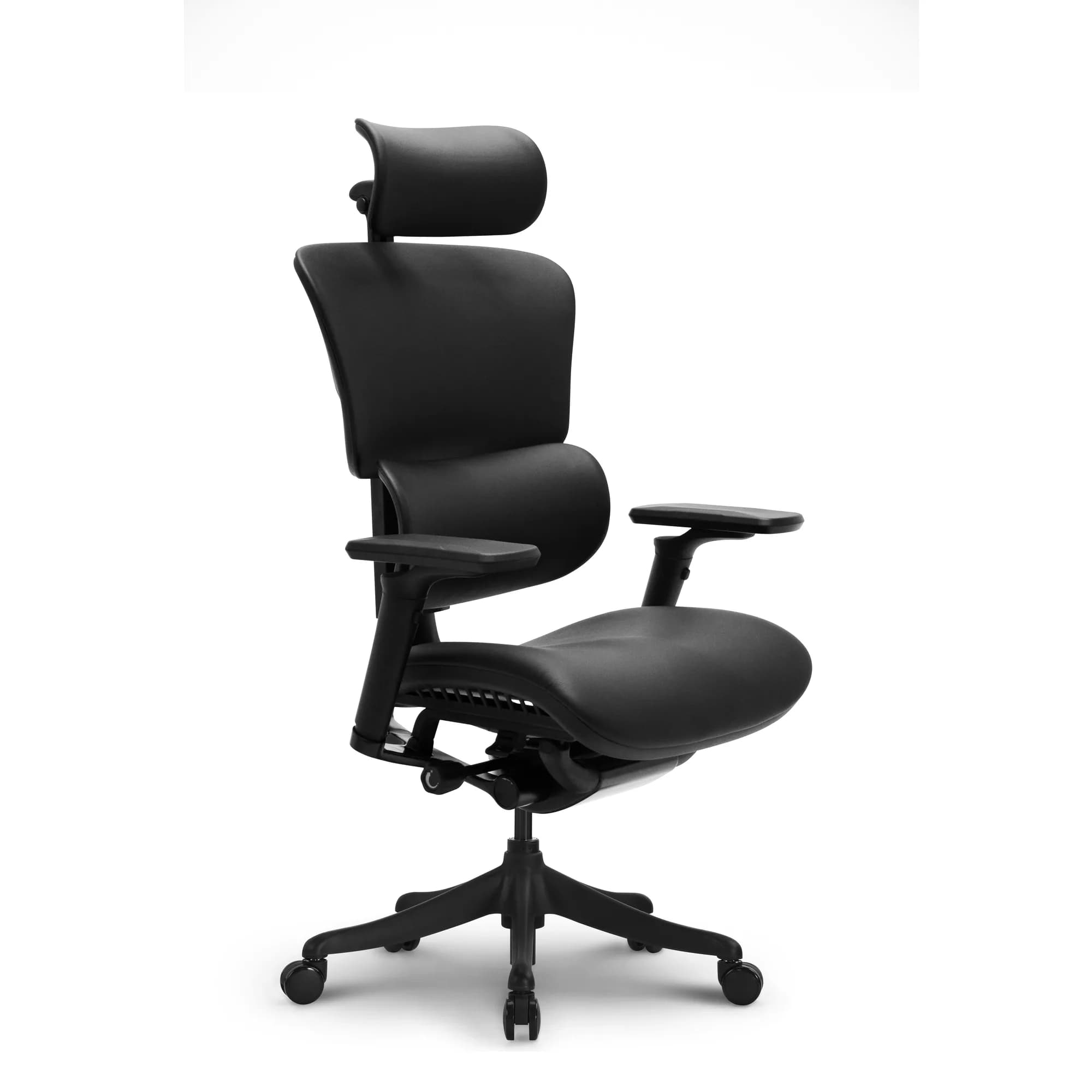 Silla ergonómica XTCv2 Obsidian - Cuero Negro — image 1