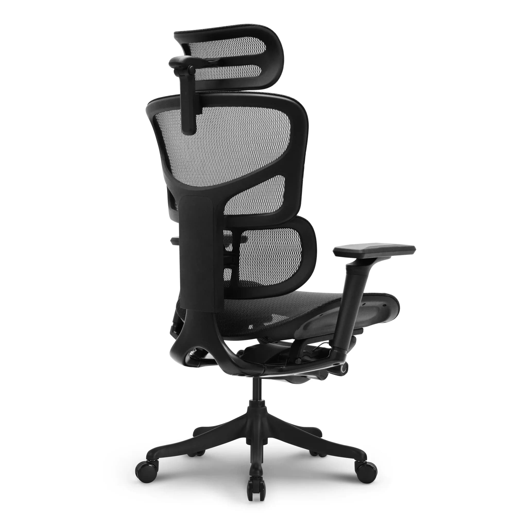 Silla ergonómica XTCv2 Obsidian - Malla Negra — imagen 4