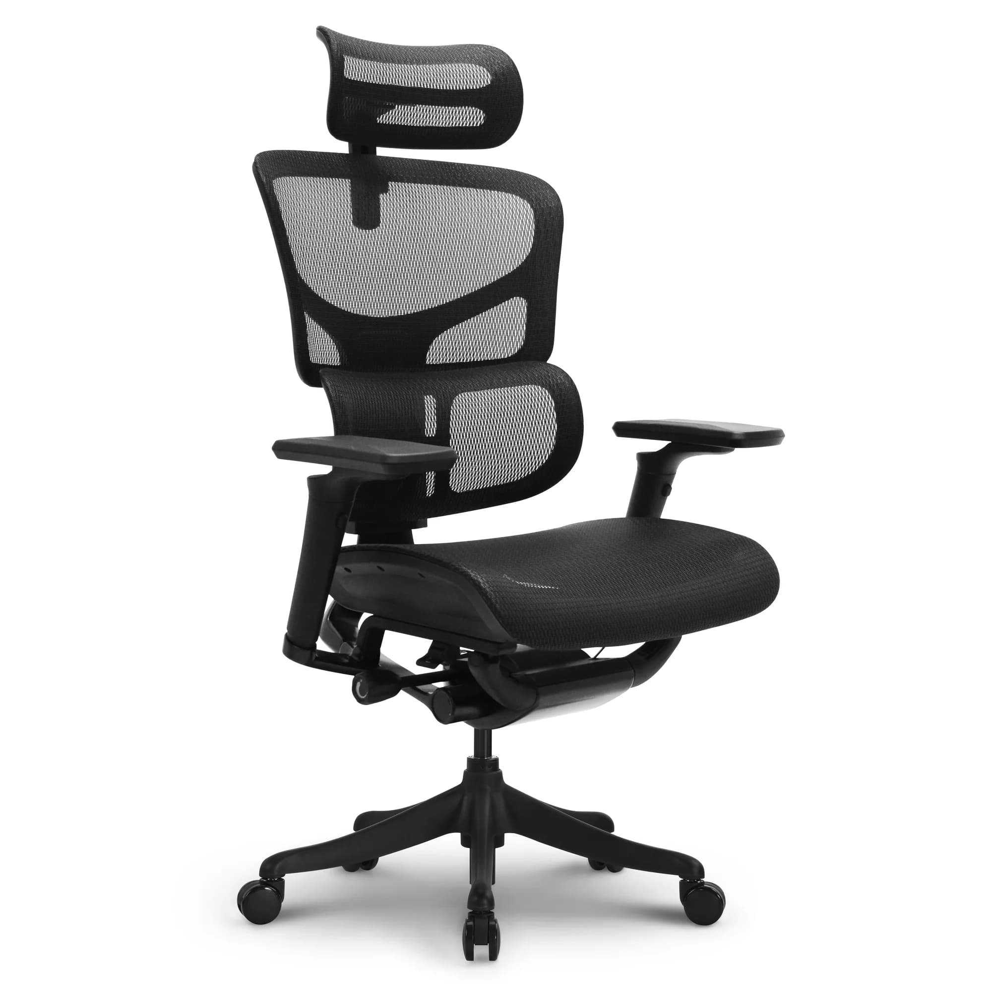 Silla ergonómica XTCv2 Obsidian - Malla Negra — imagen 1