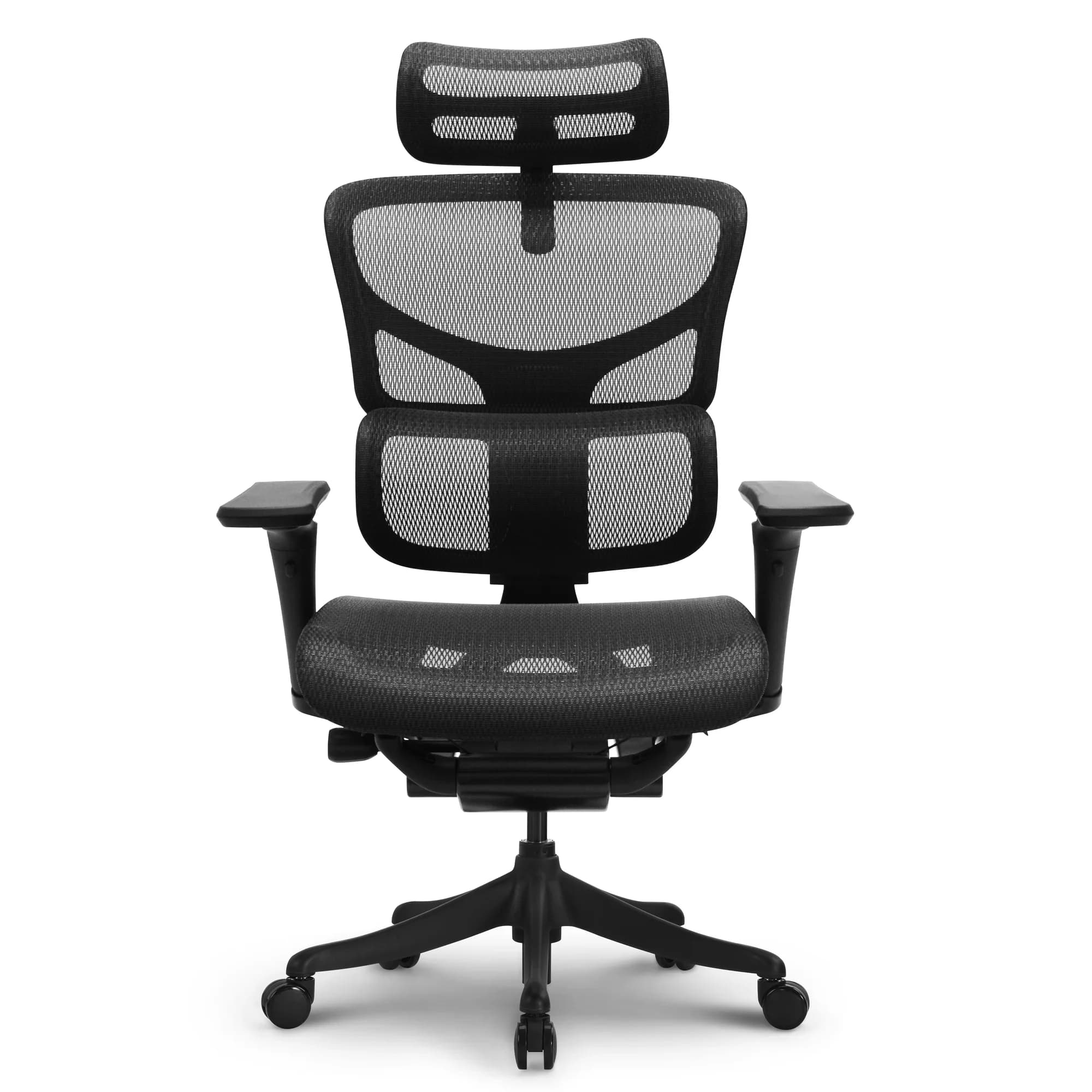Silla ergonómica XTCv2 Obsidian - Malla Negra — imagen 2