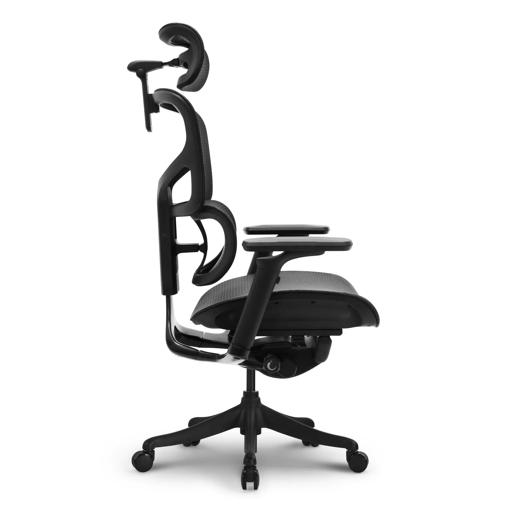 Silla ergonómica XTCv2 Obsidian - Malla Negra — imagen 3