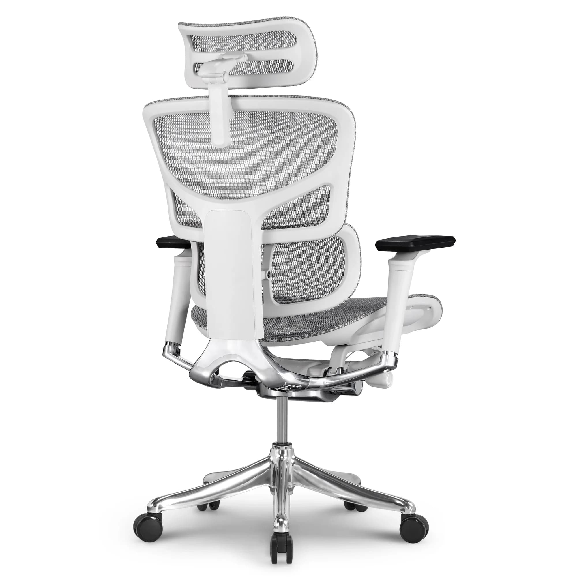 Silla ergonómica XTCv2 Alabaster - Malla Gris Claro — image 3