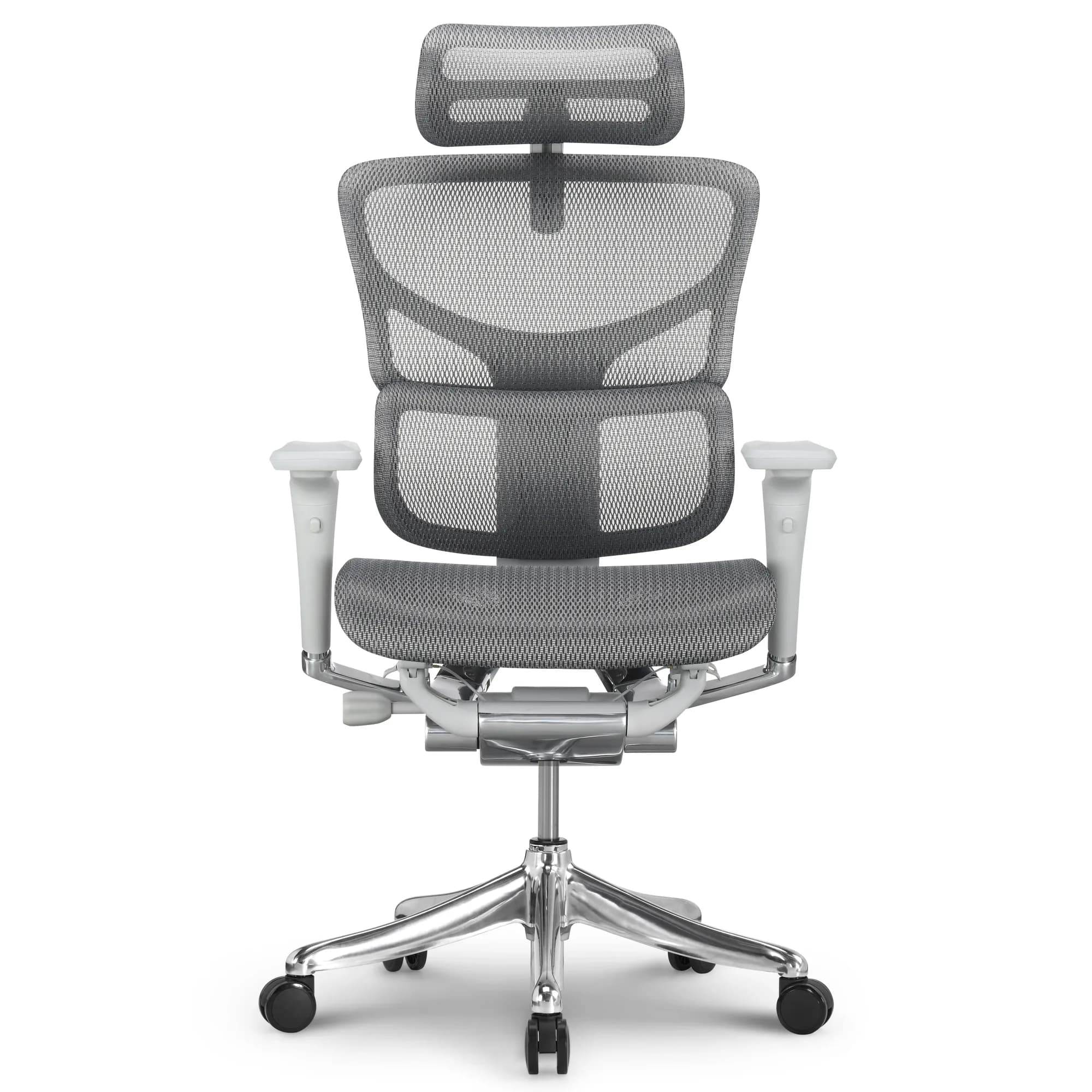 Silla ergonómica XTCv2 Alabaster - Malla Gris Claro — image 2
