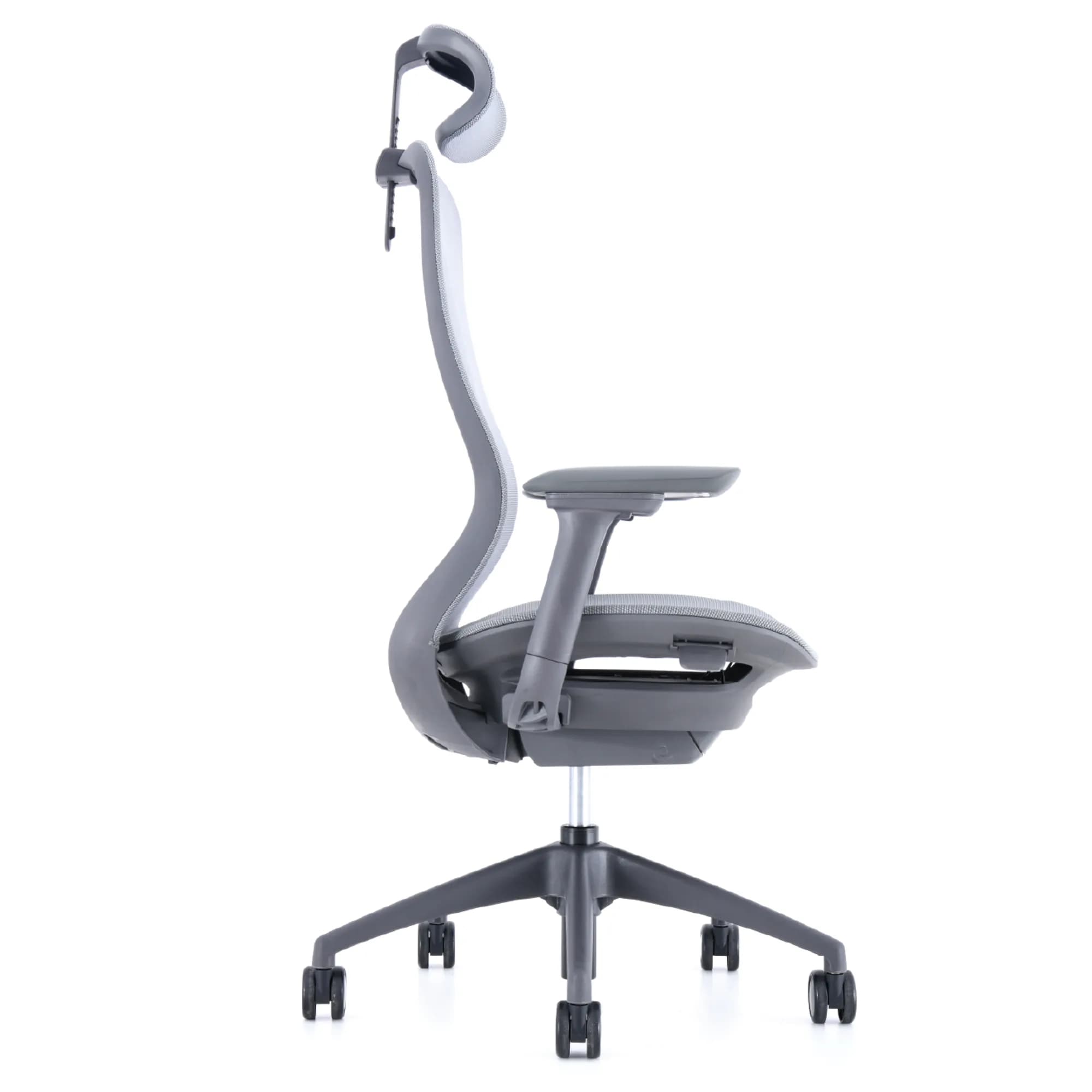 Silla ergonómica Zentu - Malla Gris — imagen 3