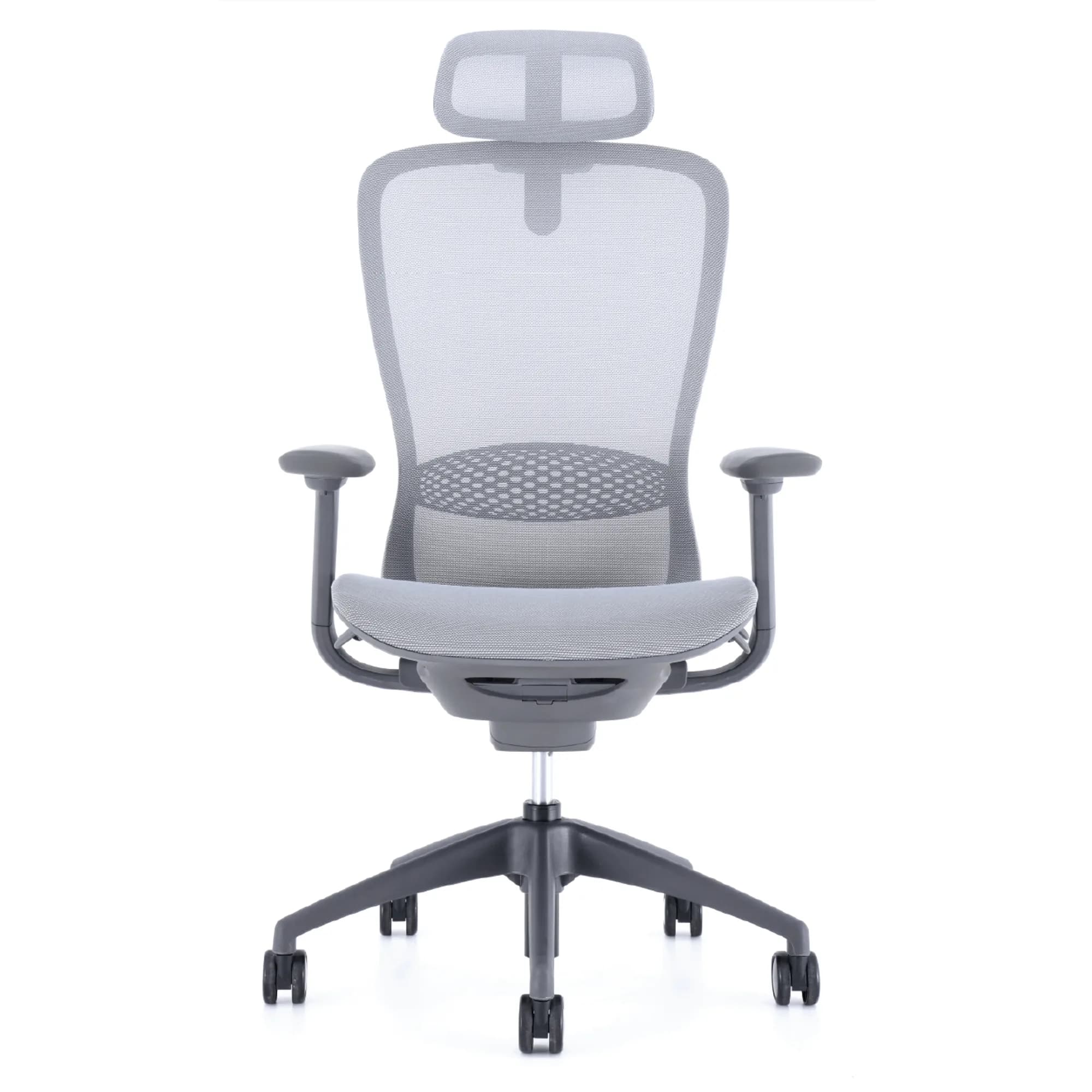 Silla ergonómica Zentu - Malla Gris — imagen 2