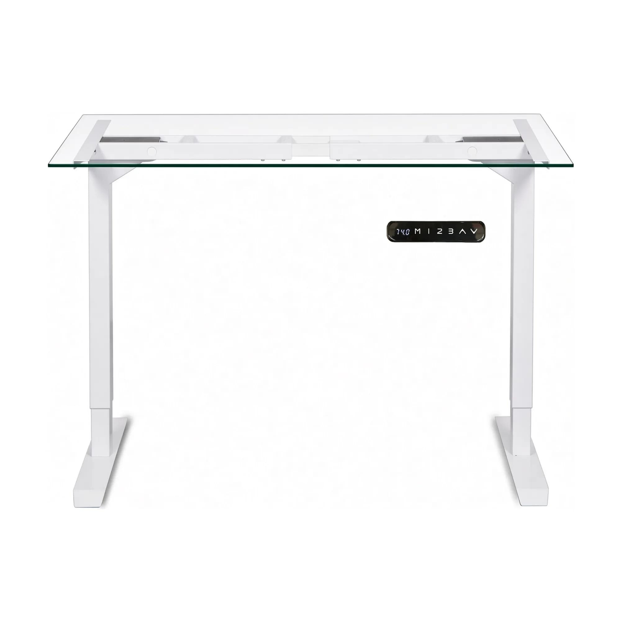 Base de escritorio de altura ajustable - Dos motores, Blanco — imagen 1
