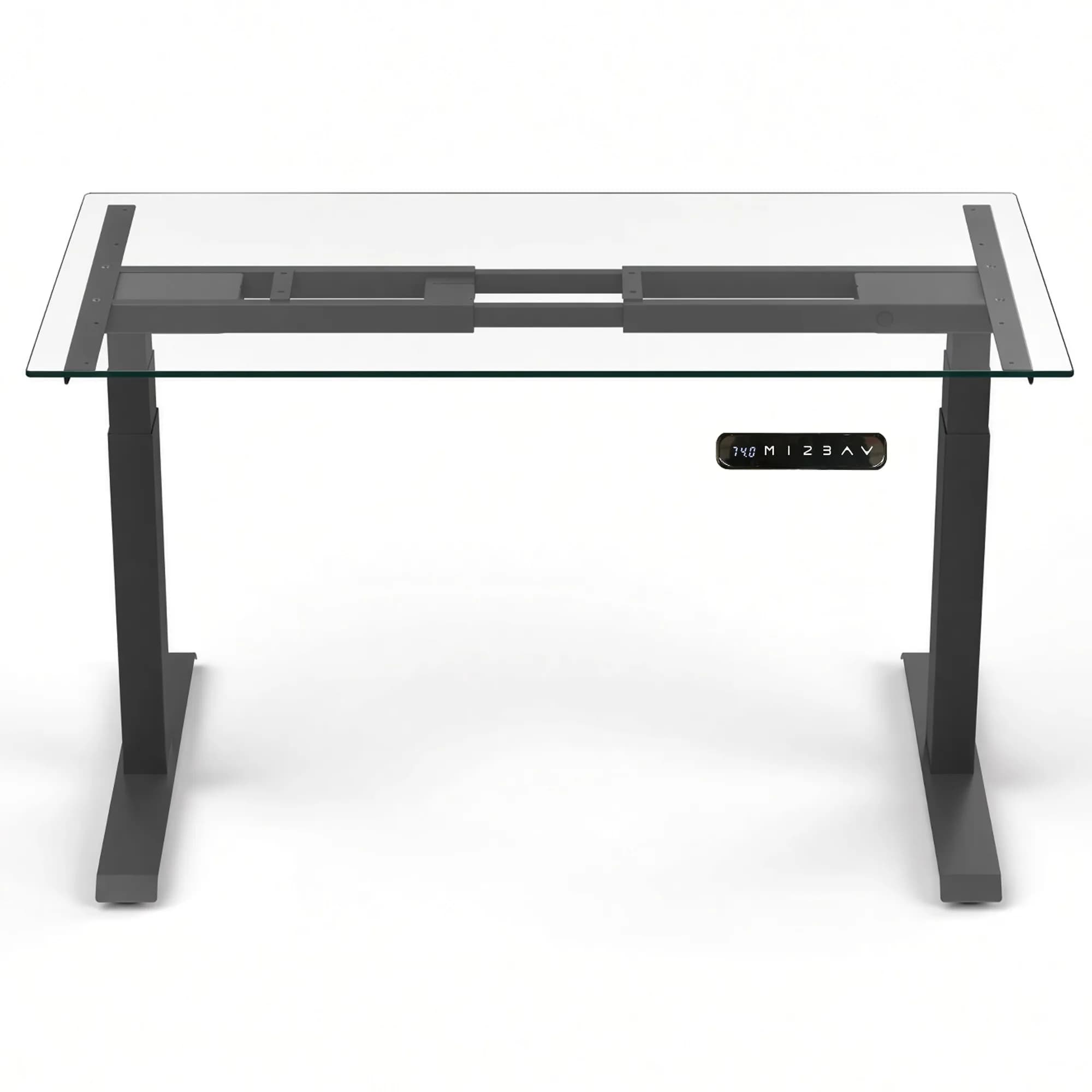 Base de escritorio de altura ajustable Heavy Duty - Negro — image 1