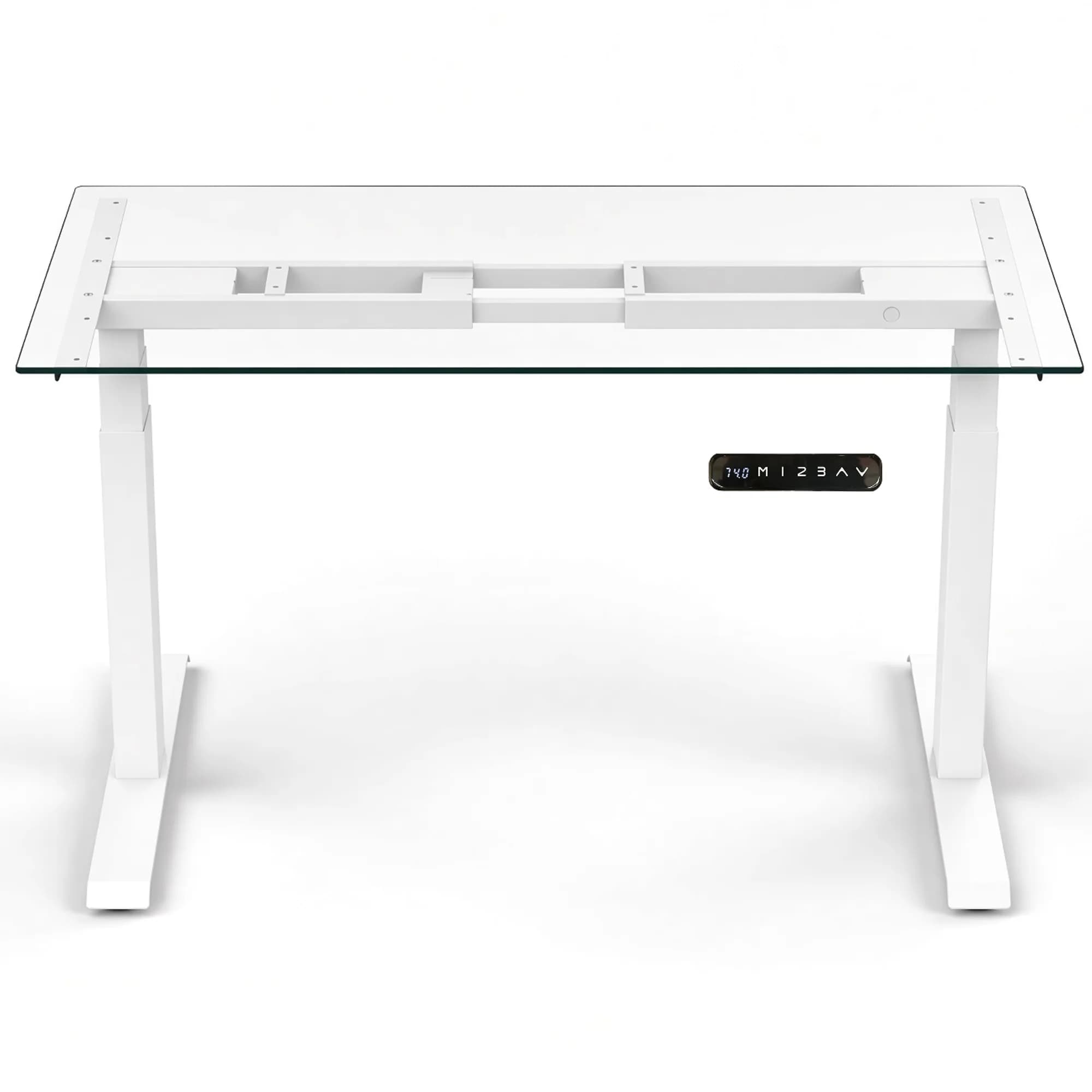 Base de escritorio de altura ajustable reforzada - Blanco — imagen 1
