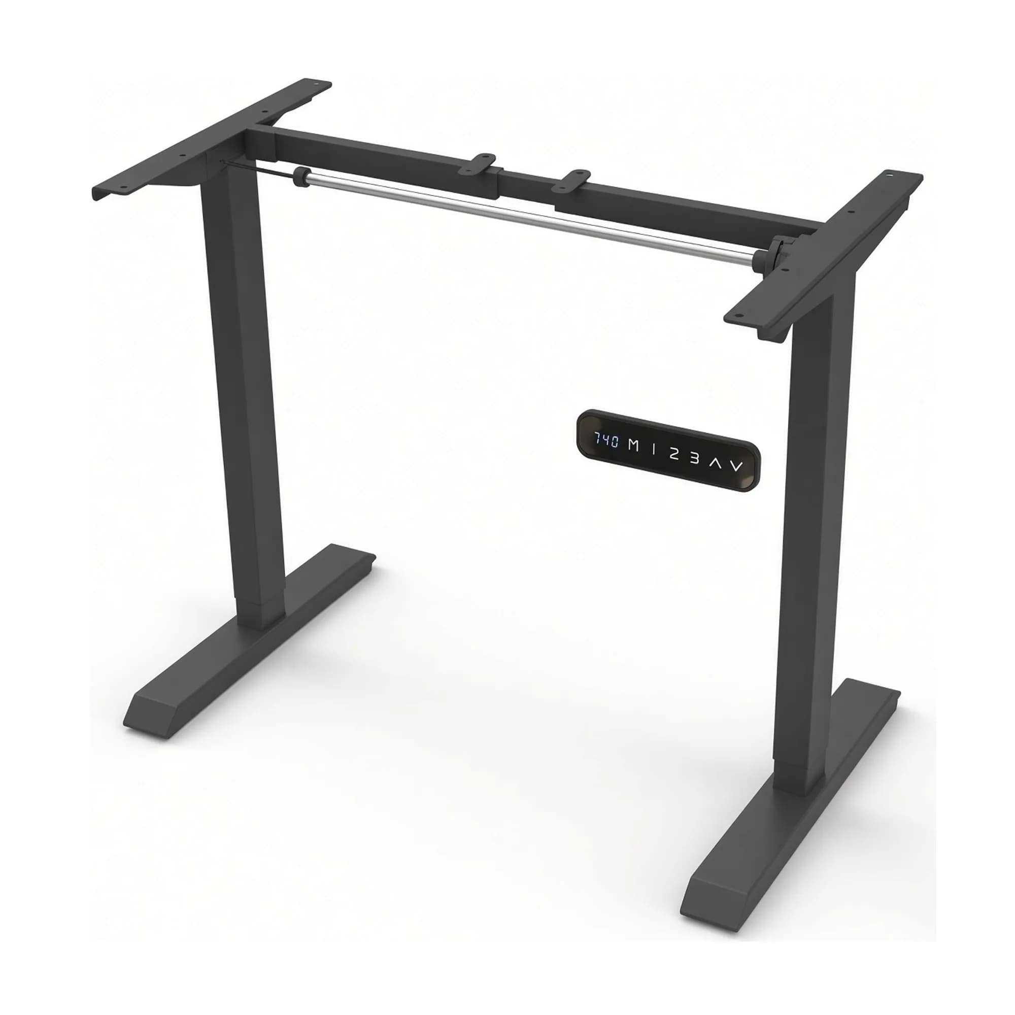 Base de escritorio de altura ajustable HD - Un motor, Negro — imagen 4