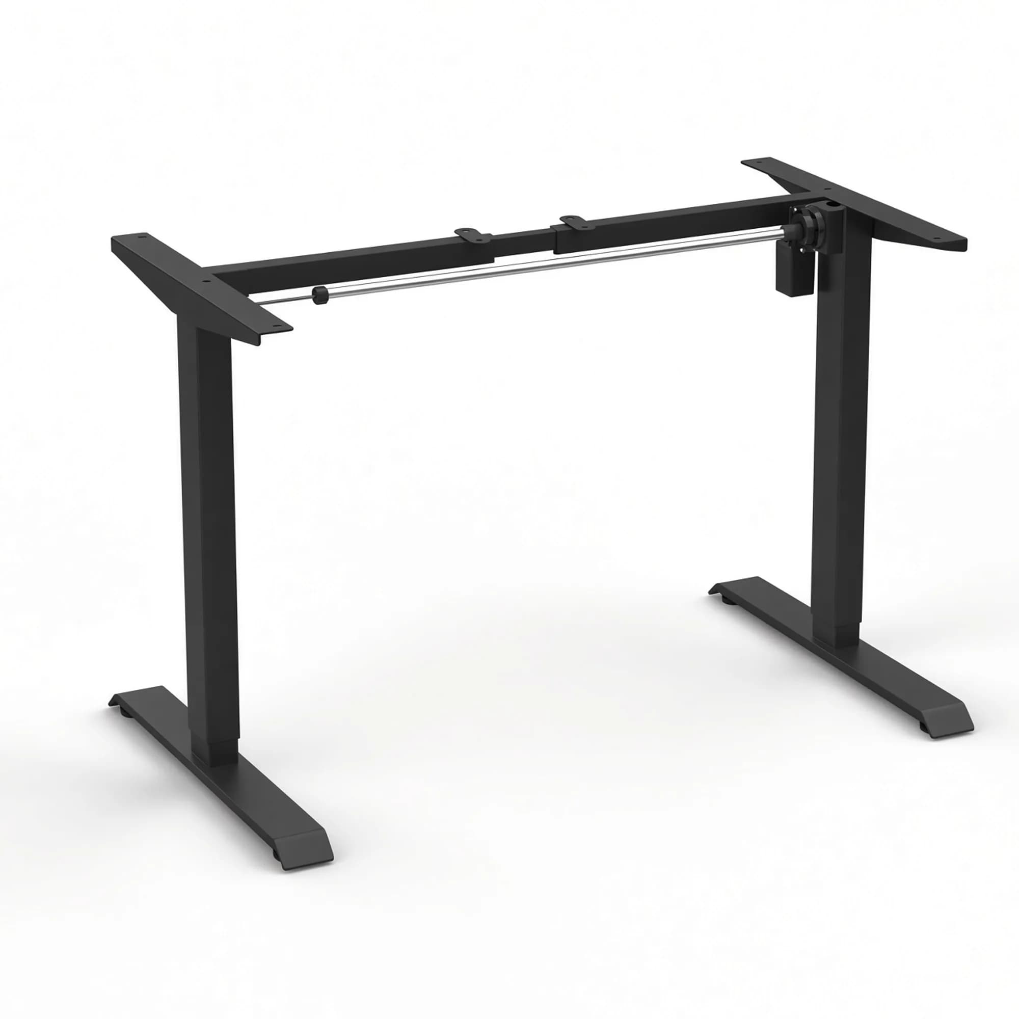 Base de escritorio de altura ajustable HD - Un motor, Negro — imagen 3