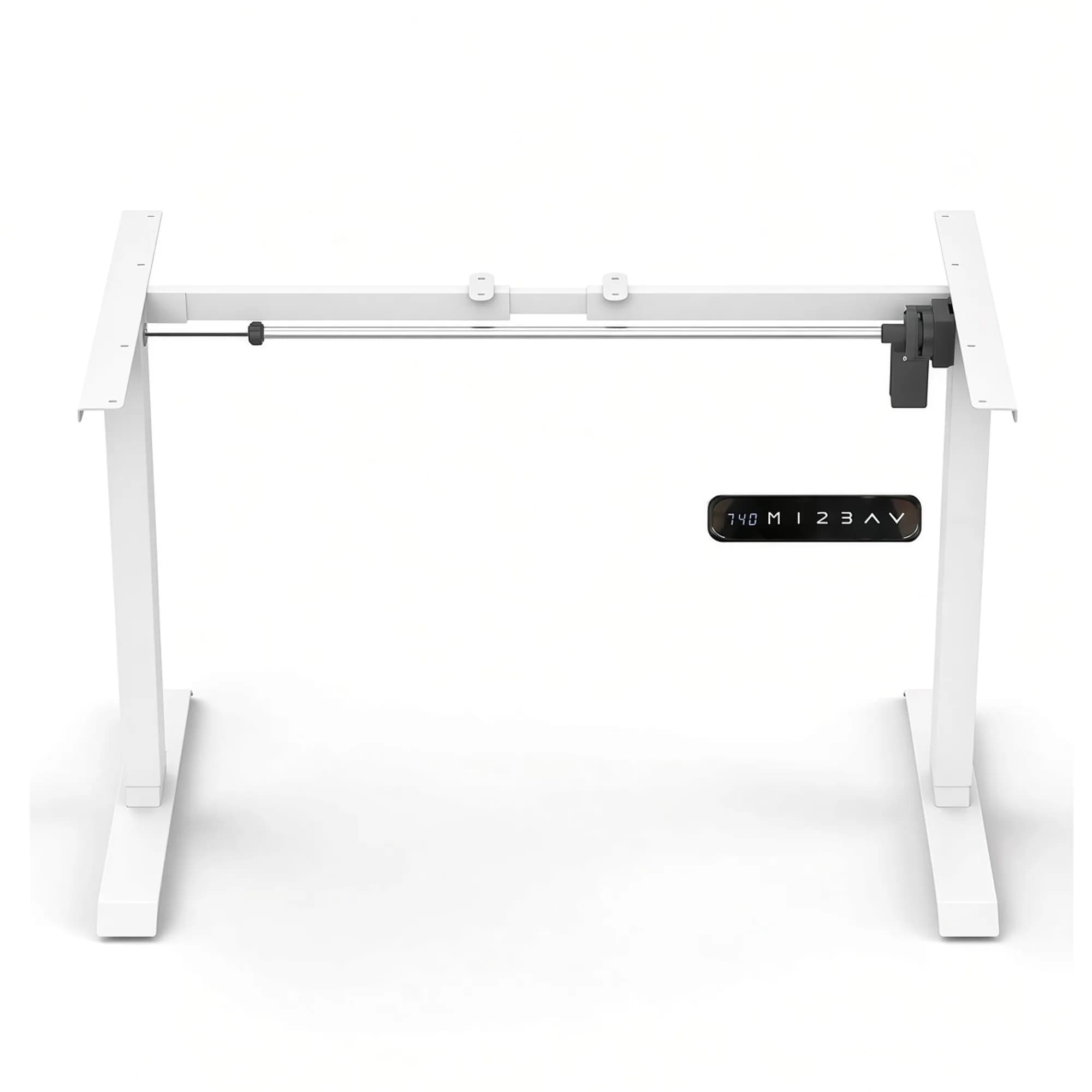 Base de escritorio de altura ajustable de un motor - Blanco — imagen 2
