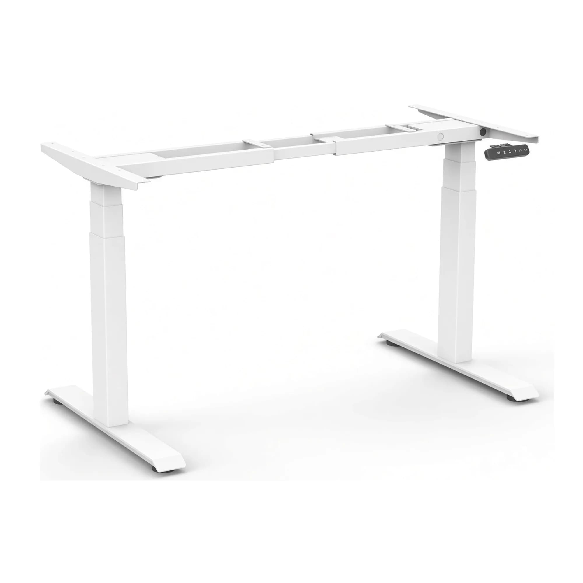 Base de escritorio de altura ajustable de un motor - Blanco — imagen 3