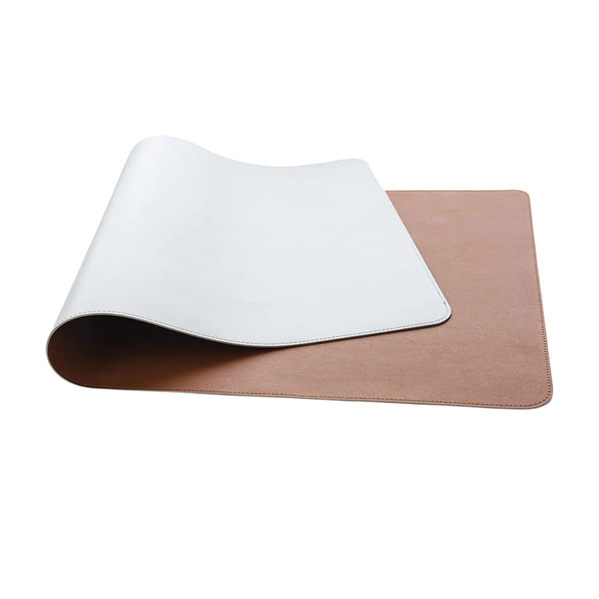 Tapete de escritorio de ecocuero - Marrón 80x40 cm — image 1