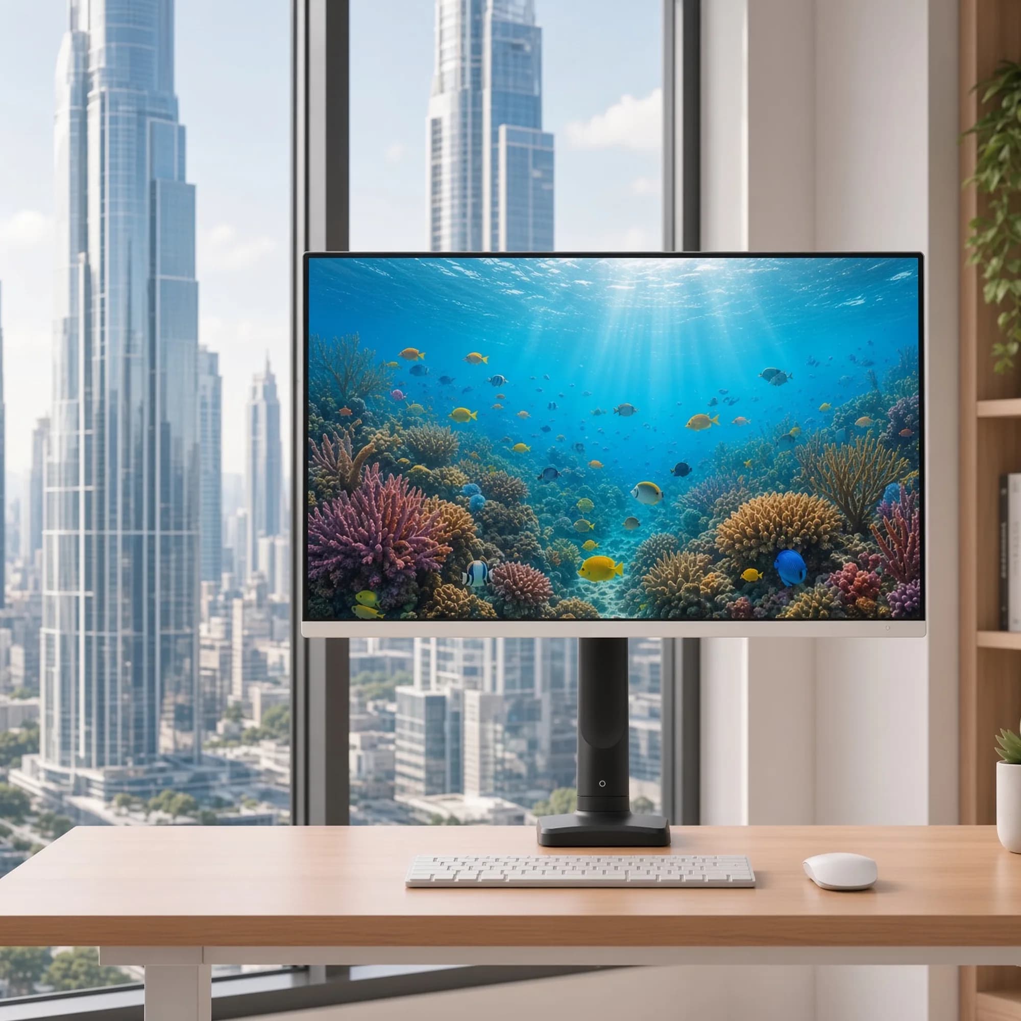 Brazo para monitor - Negro — imagen 3