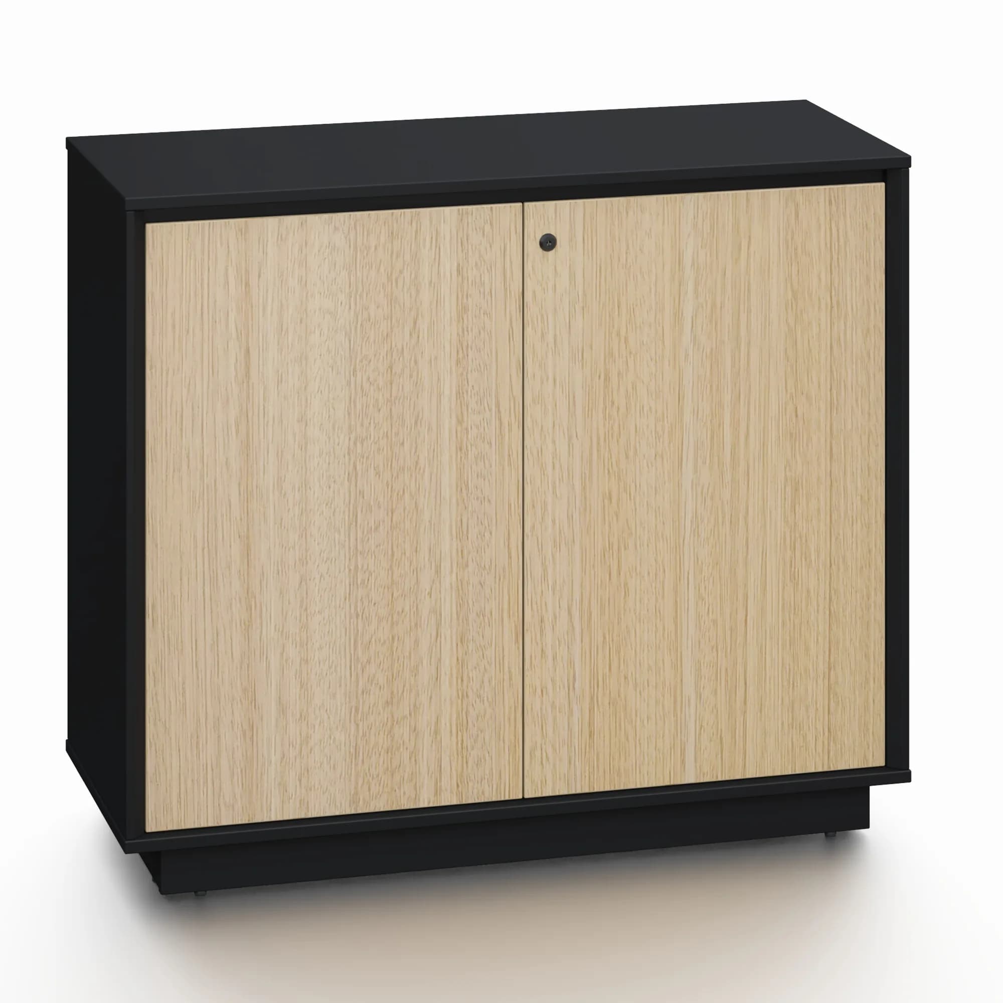 Gabinete mediano Core - Negro y Coral — imagen 1