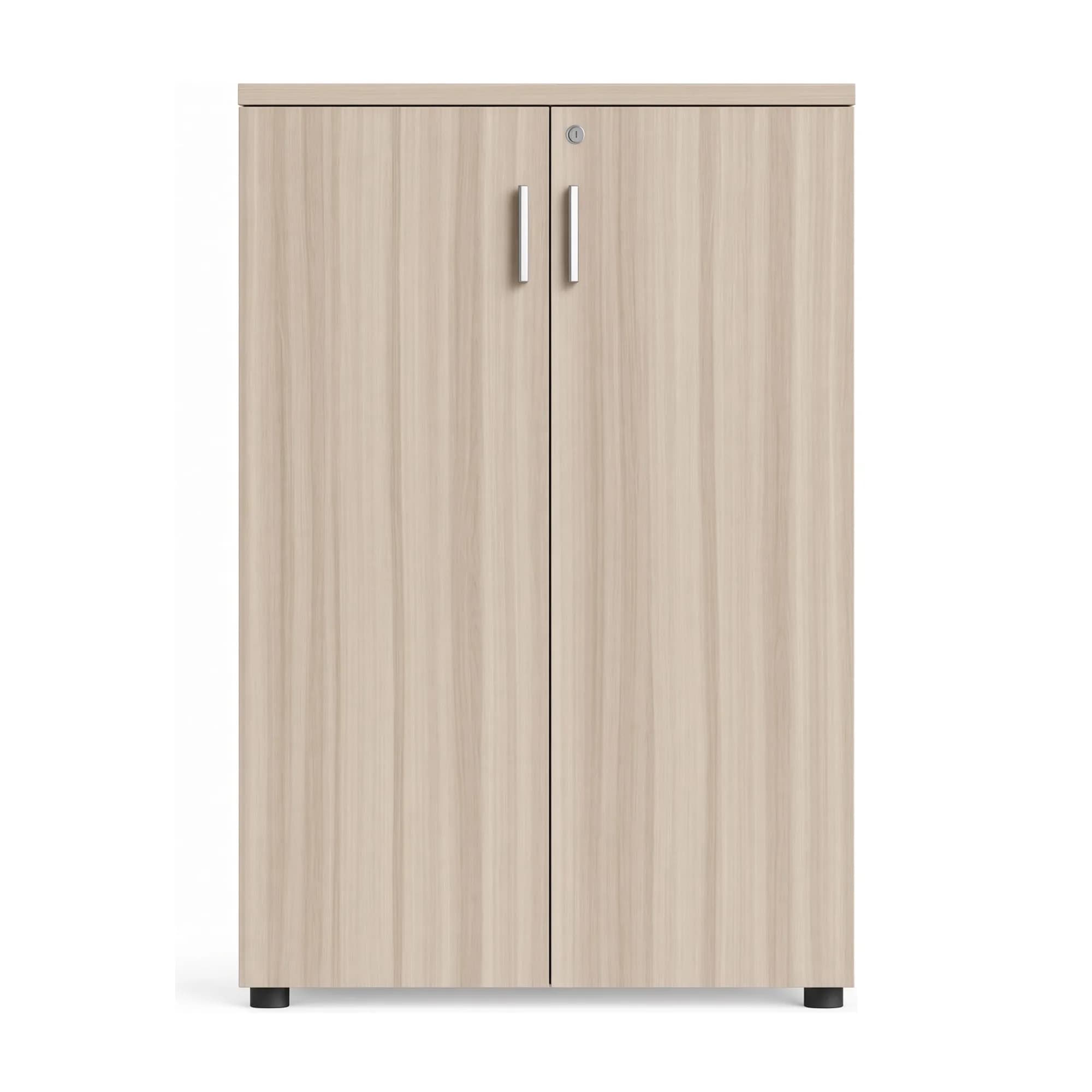 Gabinete mediano Flow - Blanco y Oak — imagen 2