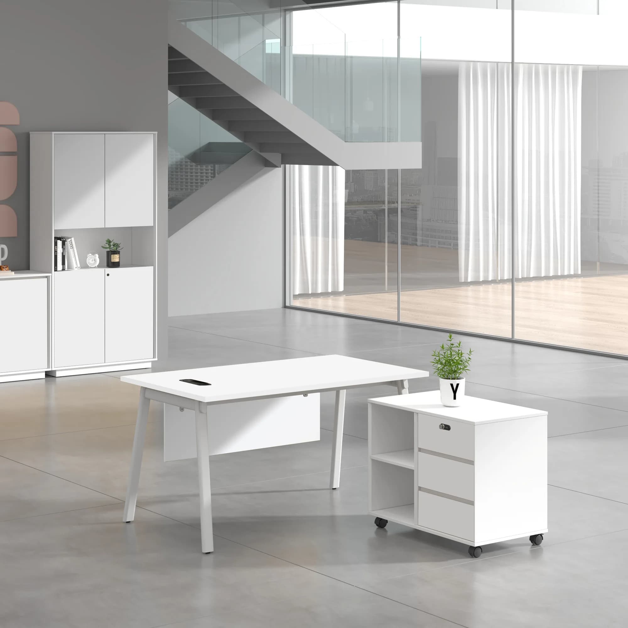 Gabinete Lateral chico Core - Blanco — imagen 2