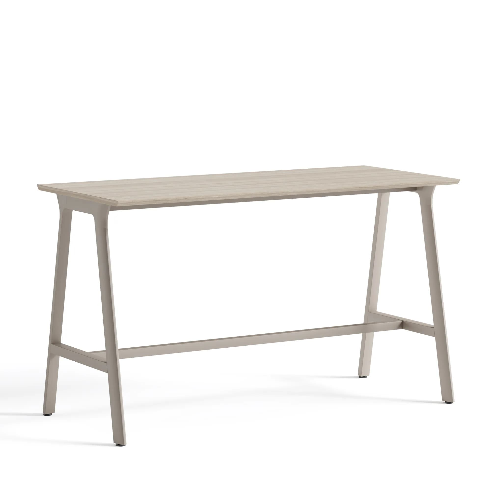 Mesa de bar Flow - Taupe y Oak 180 cm — imagen 1