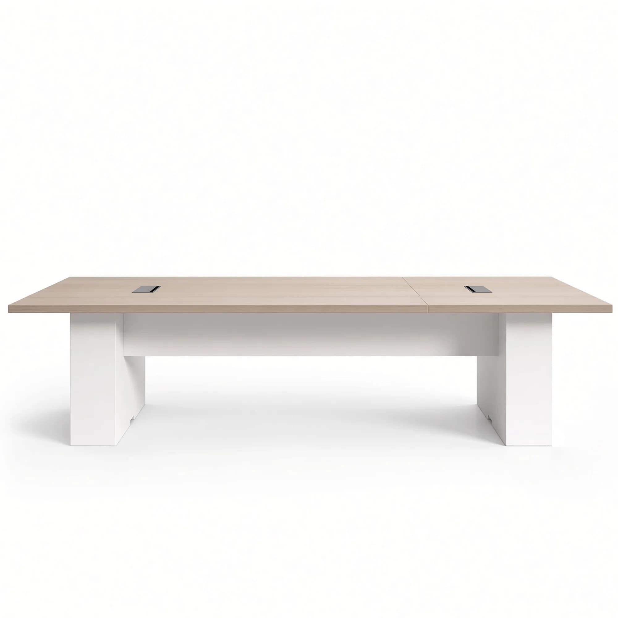 Mesa de conferencia Blok - Oak 320 cm — imagen 1