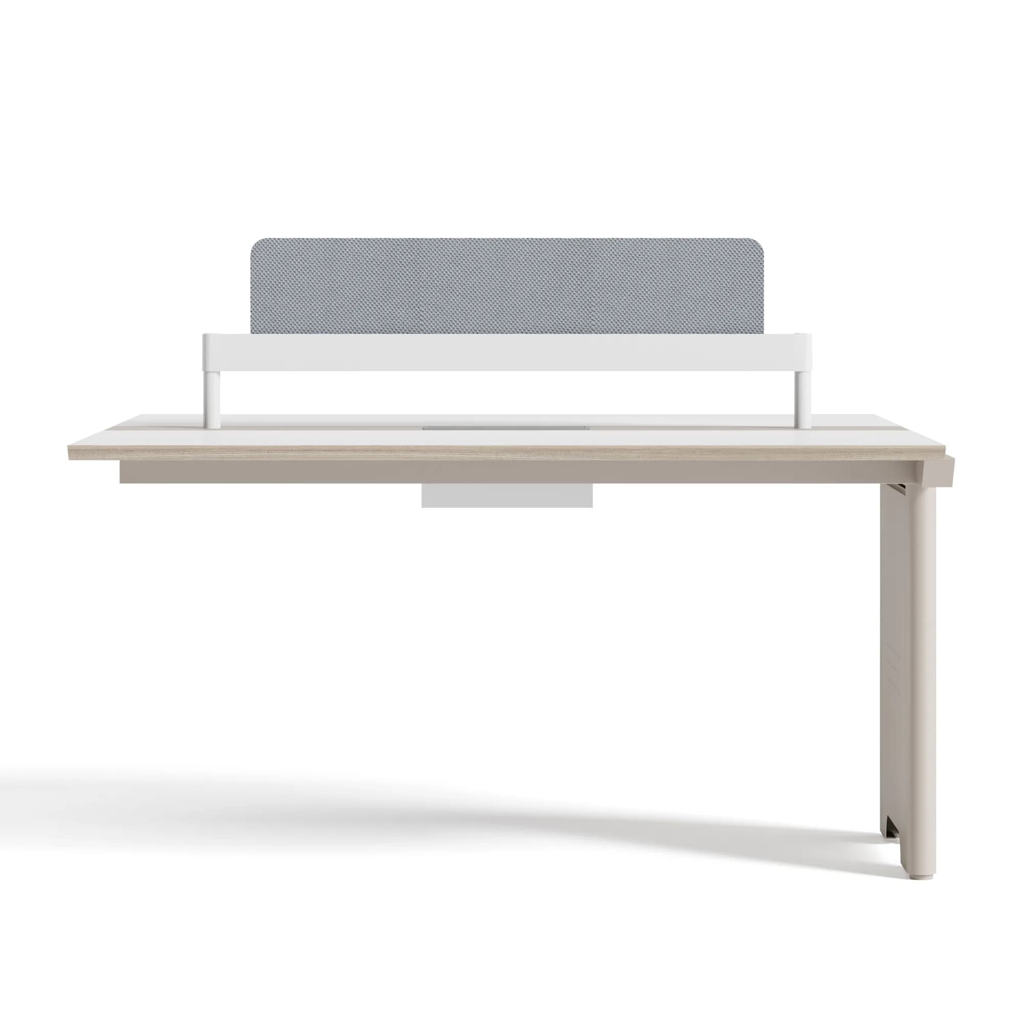 Extensión de estación para 4 personas Flow - Taupe y Blanco — imagen 2