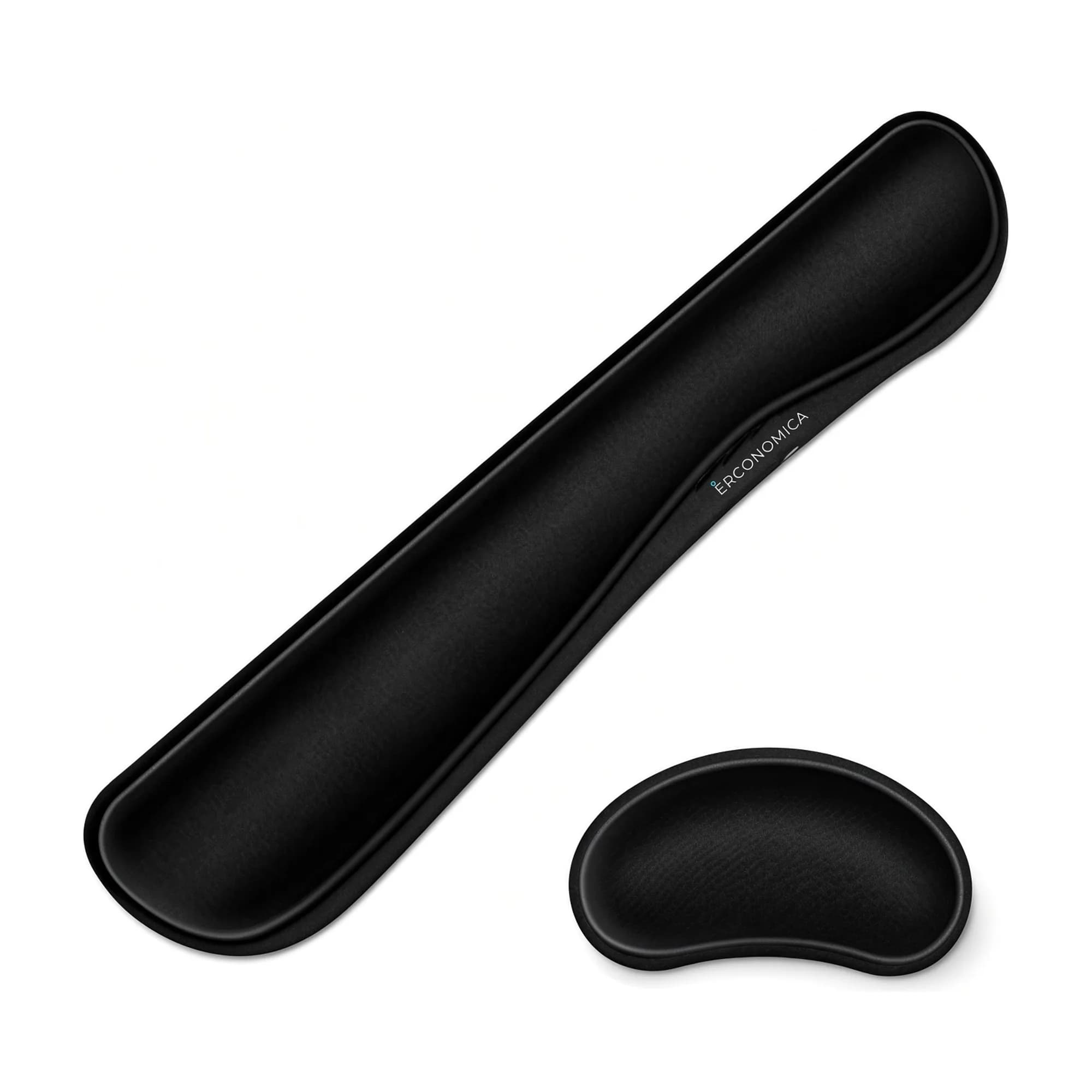 Reposamuñecas para teclado y mouse - Negro — image 1
